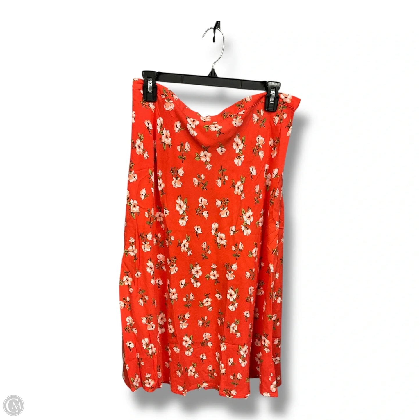 Skirt Midi By Old Navy In Floral Print, Size: Lp