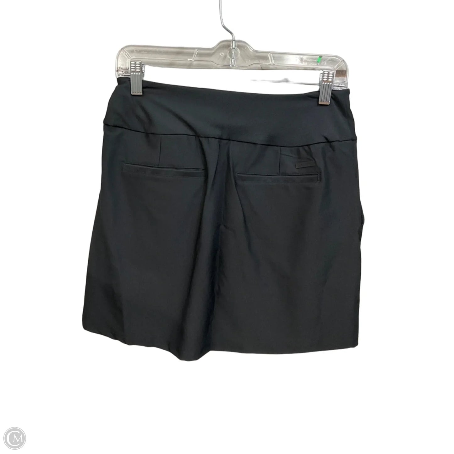 Athletic Skort By Adidas In Black, Size: S