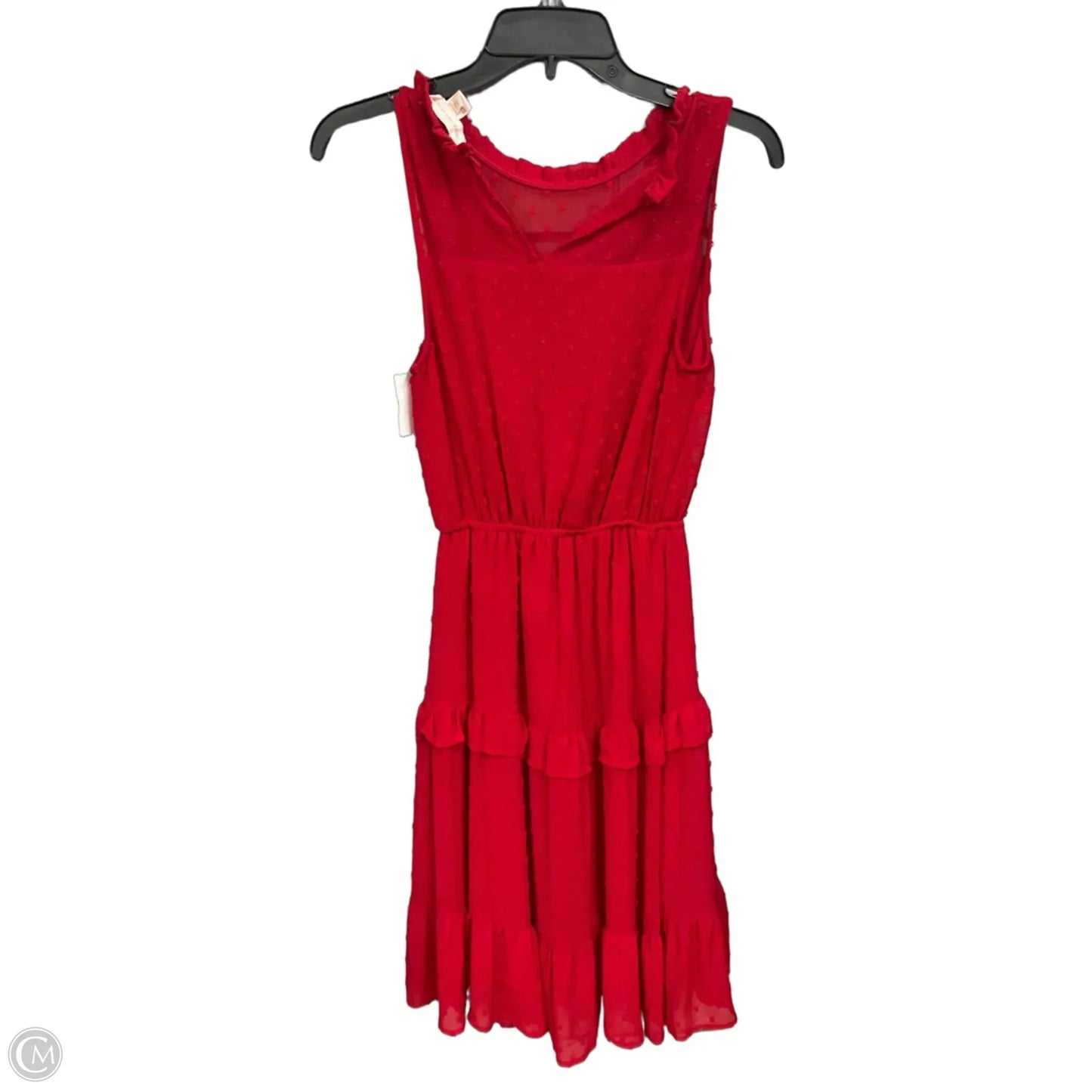 Dress Casual Short By Monteau In Red, Size: Xs