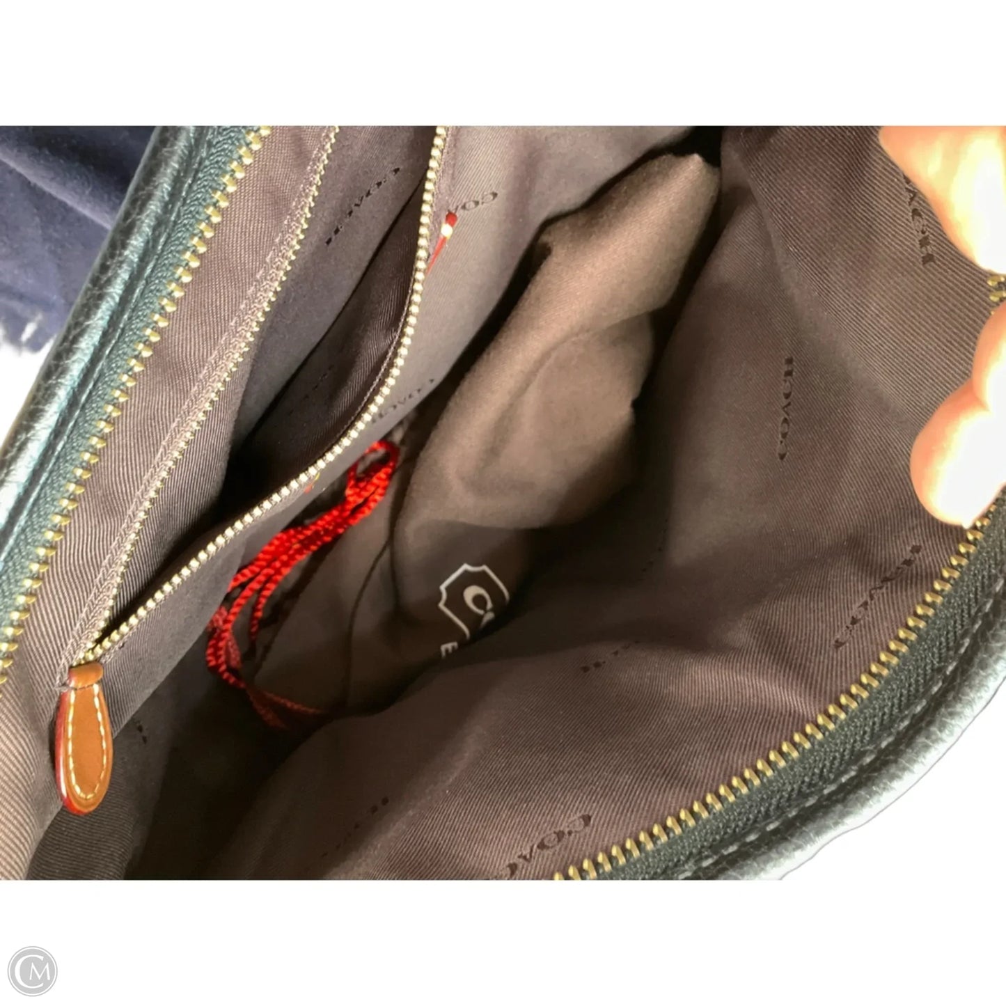 Crossbody Designer By Coach, Size: Medium