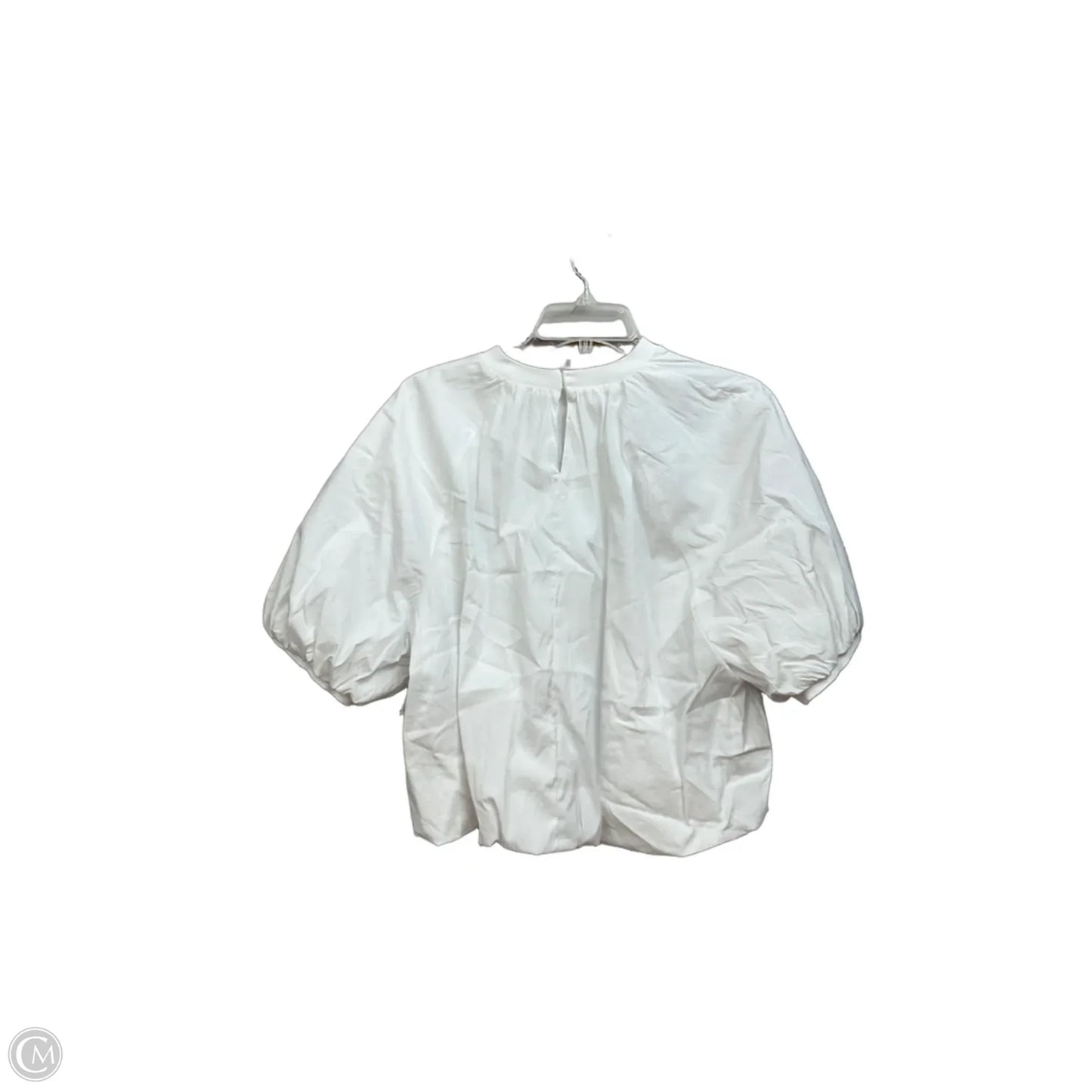 Top Short Sleeve By Maeve In White, Size: Xl