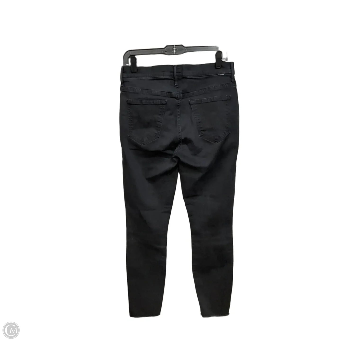 Jeans Skinny By Mother In Black Denim, Size: 6