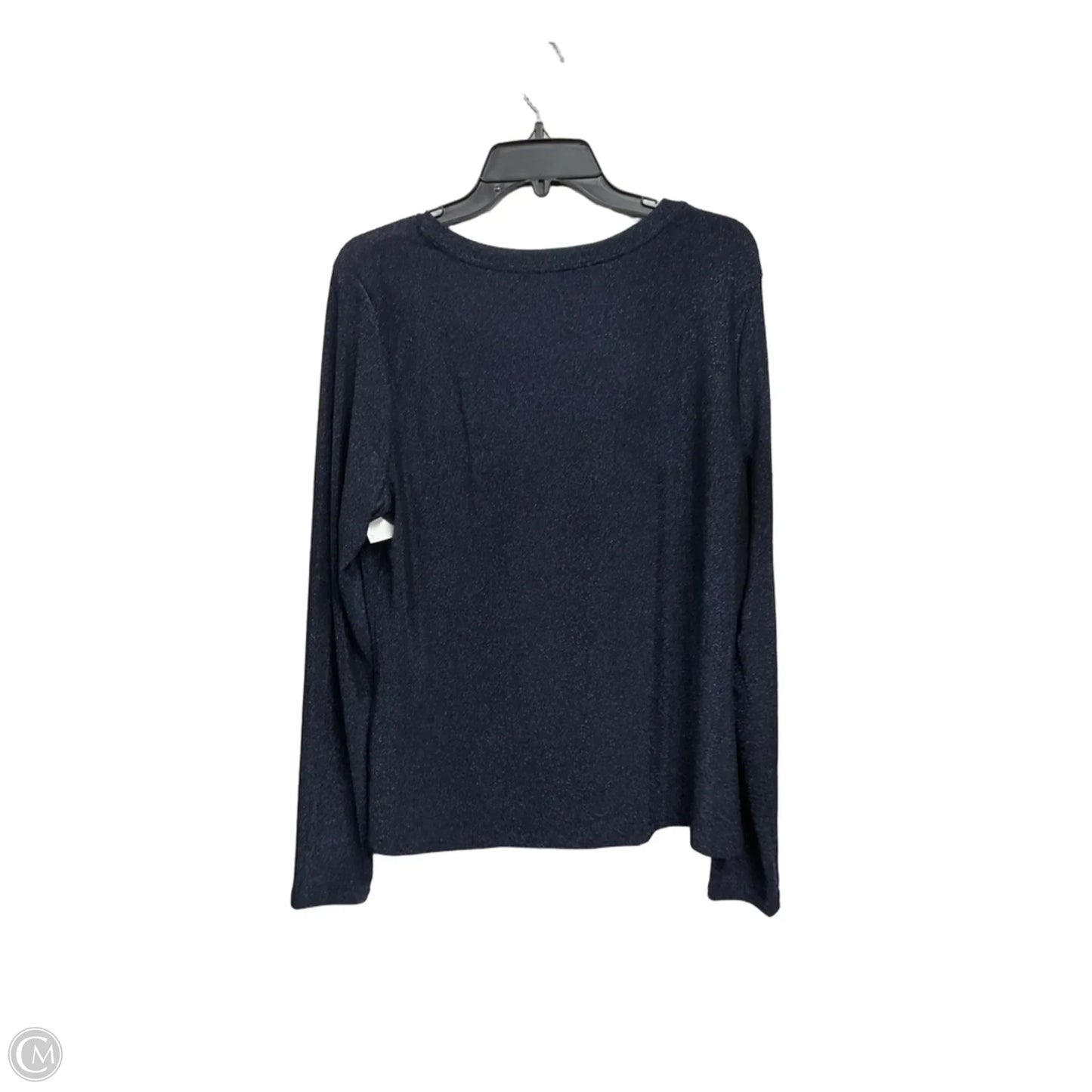 Top Long Sleeve By White House Black Market In Blue, Size: Xl
