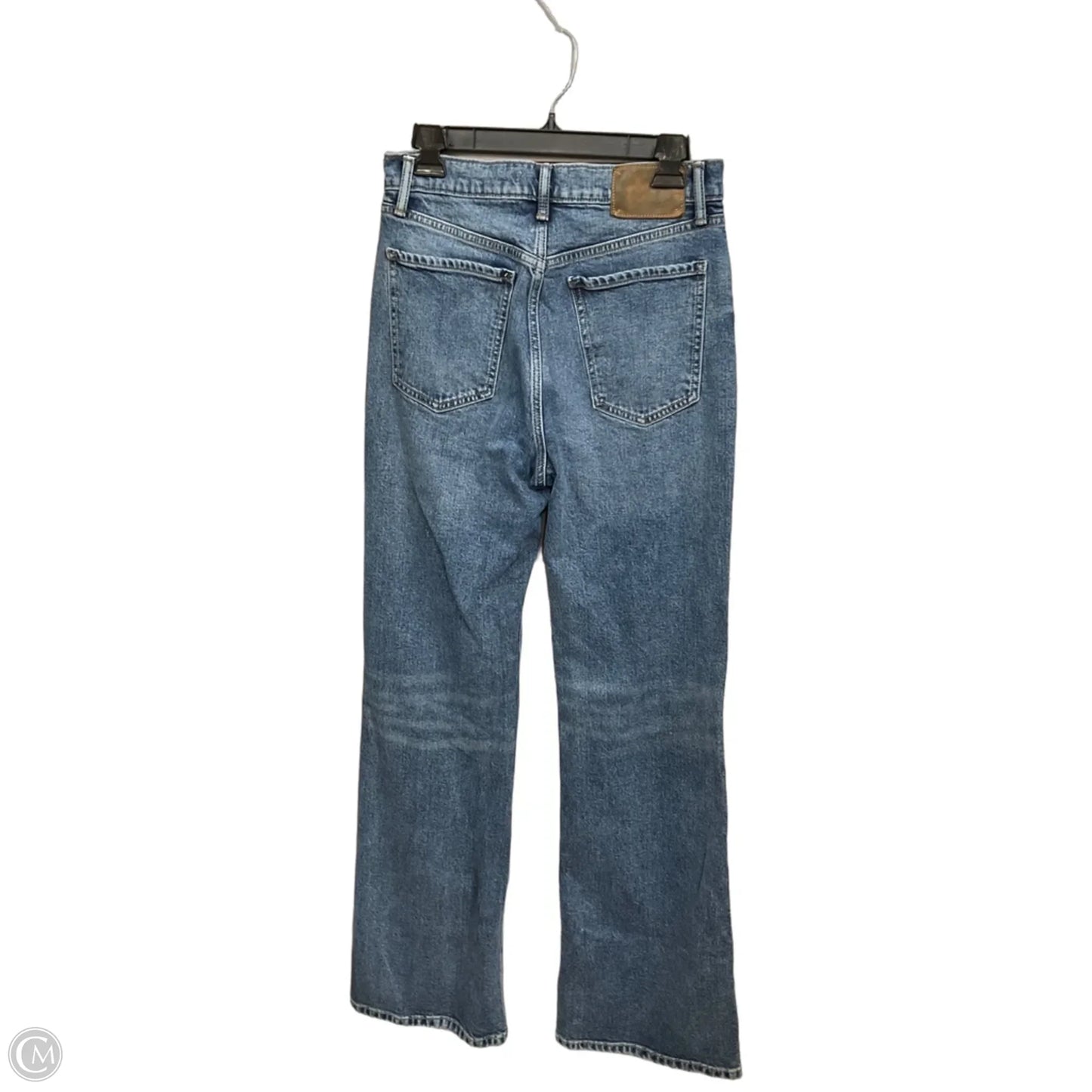Jeans Boot Cut By Banana Republic In Blue Denim, Size: 8l