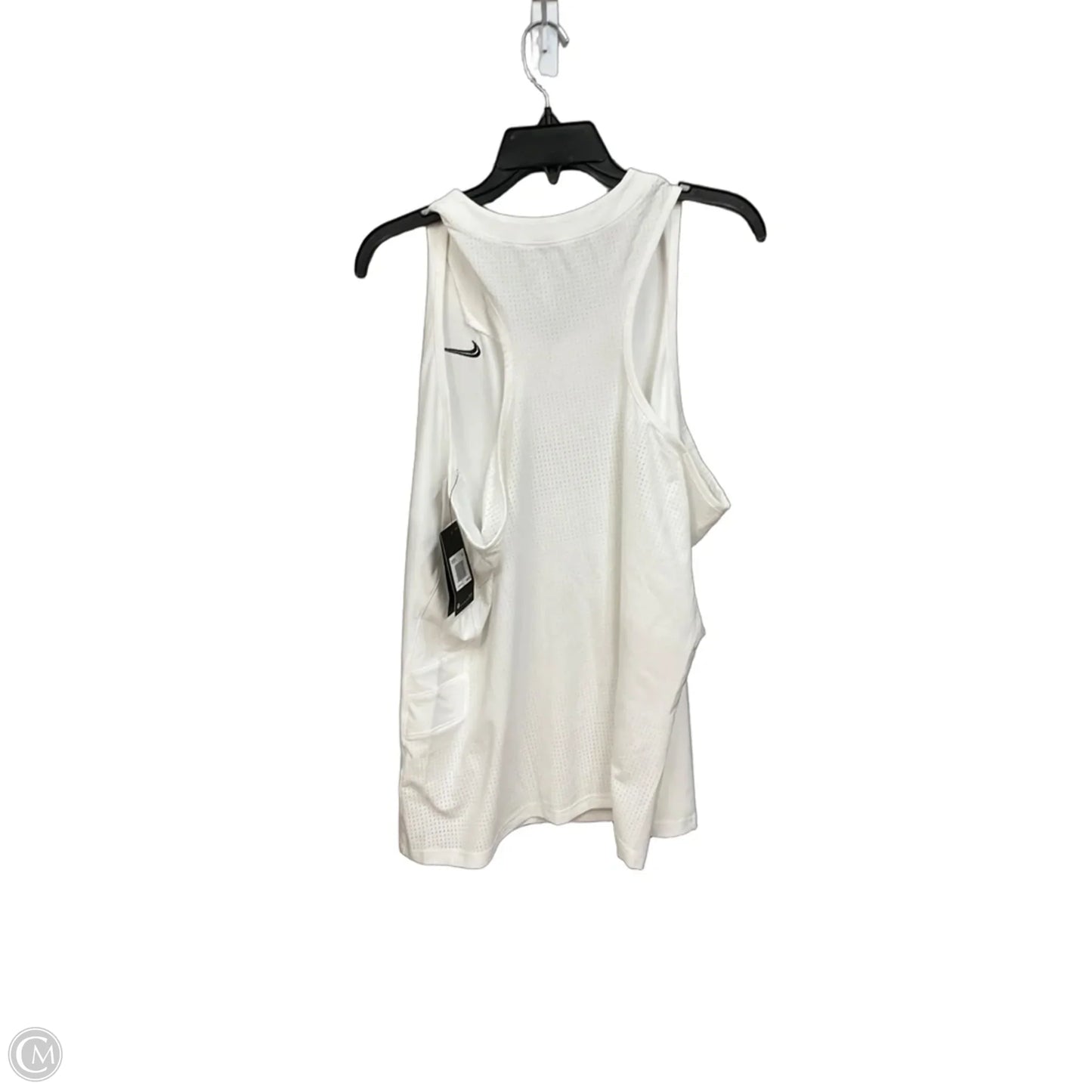 Athletic Tank Top By Nike Apparel In White, Size: Xxl