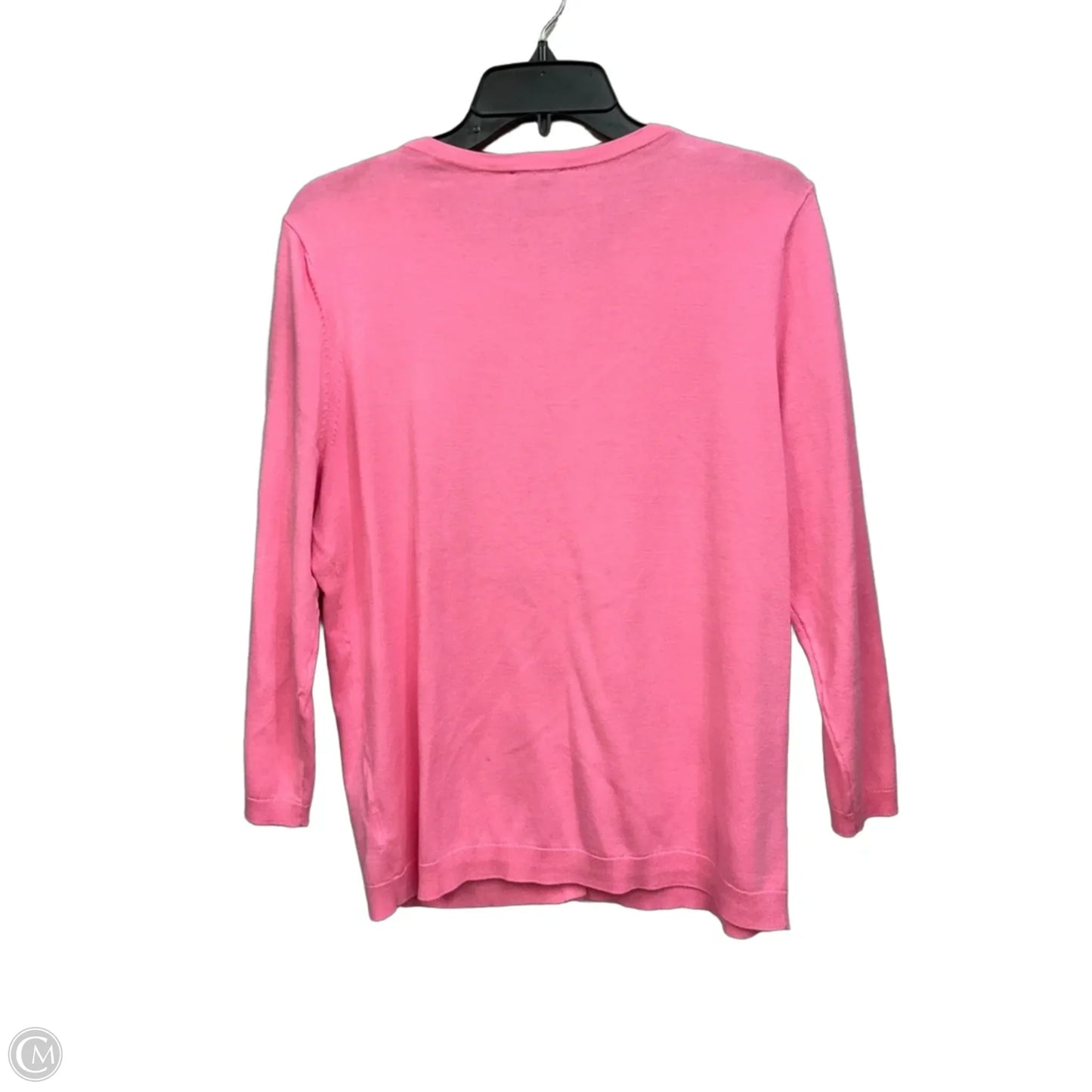 Cardigan By Talbots In Pink, Size: L