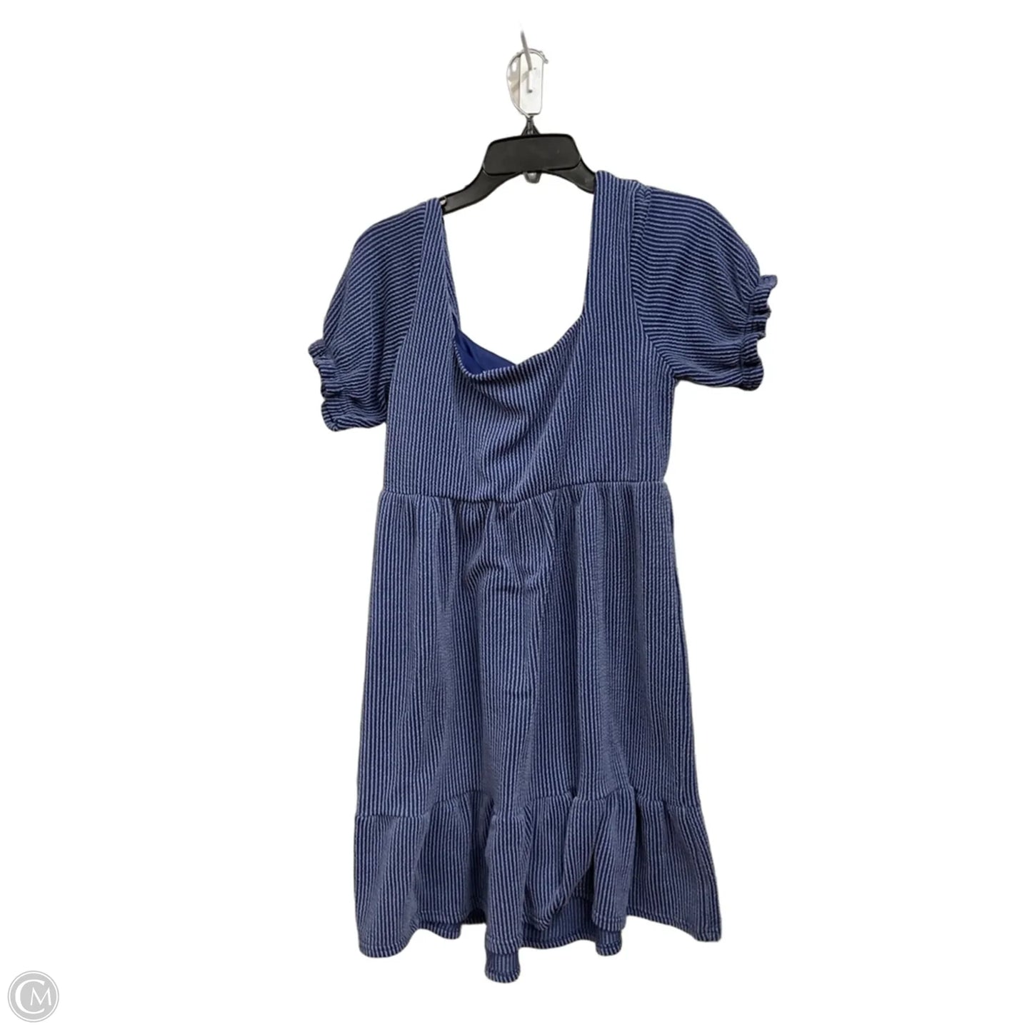 Dress Casual Short By Simply Southern In Blue, Size: S
