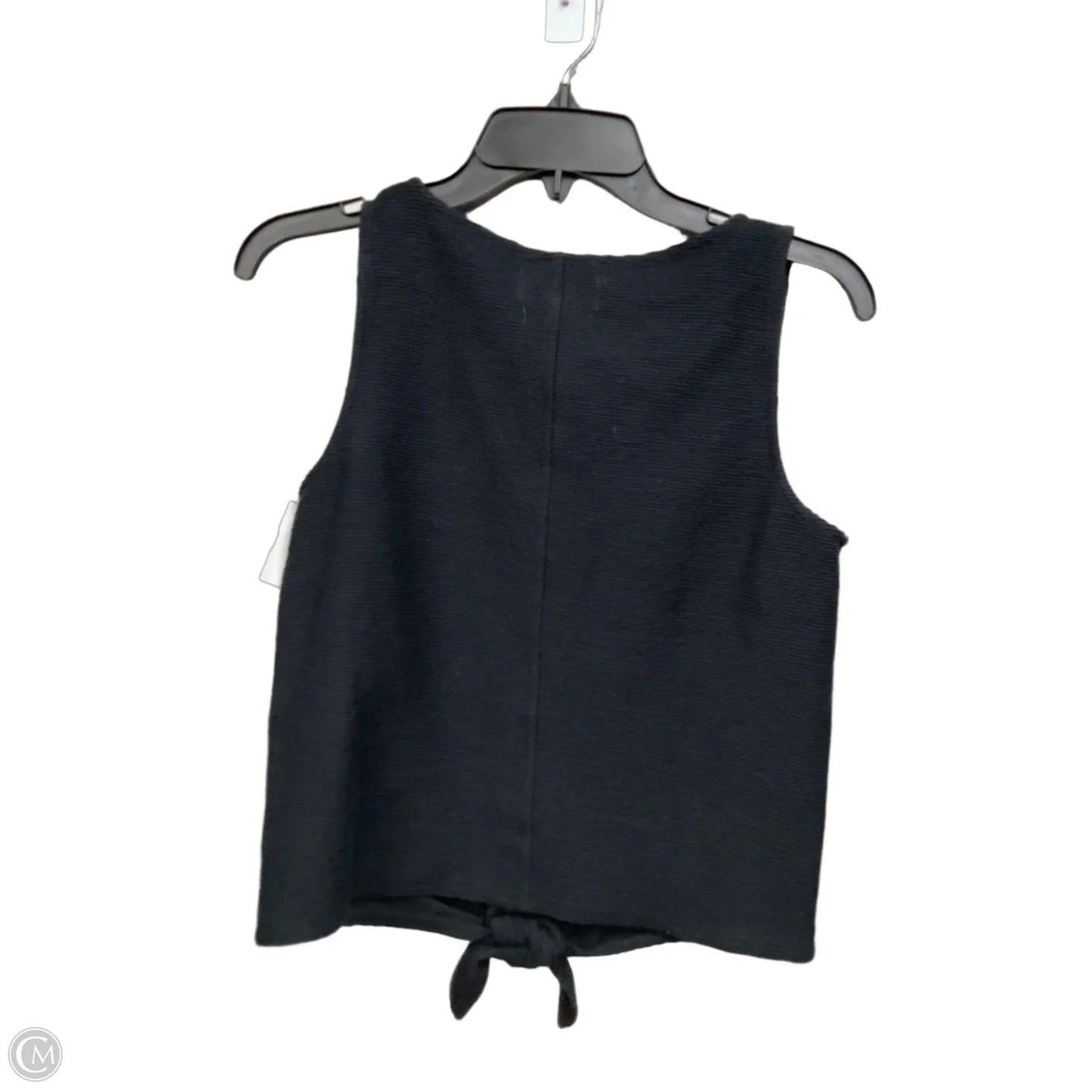 Top Sleeveless By Madewell In Black, Size: S