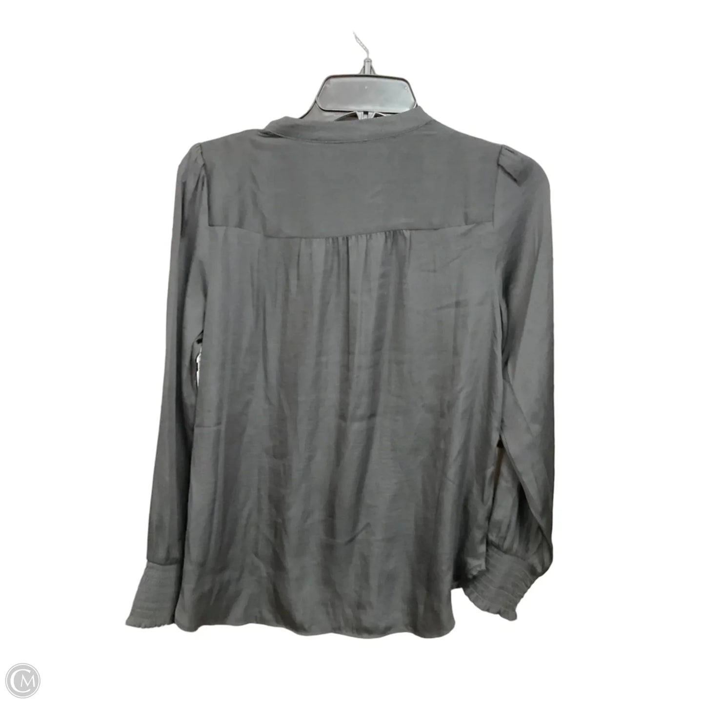 Blouse Long Sleeve By Loft In Black, Size: Sp