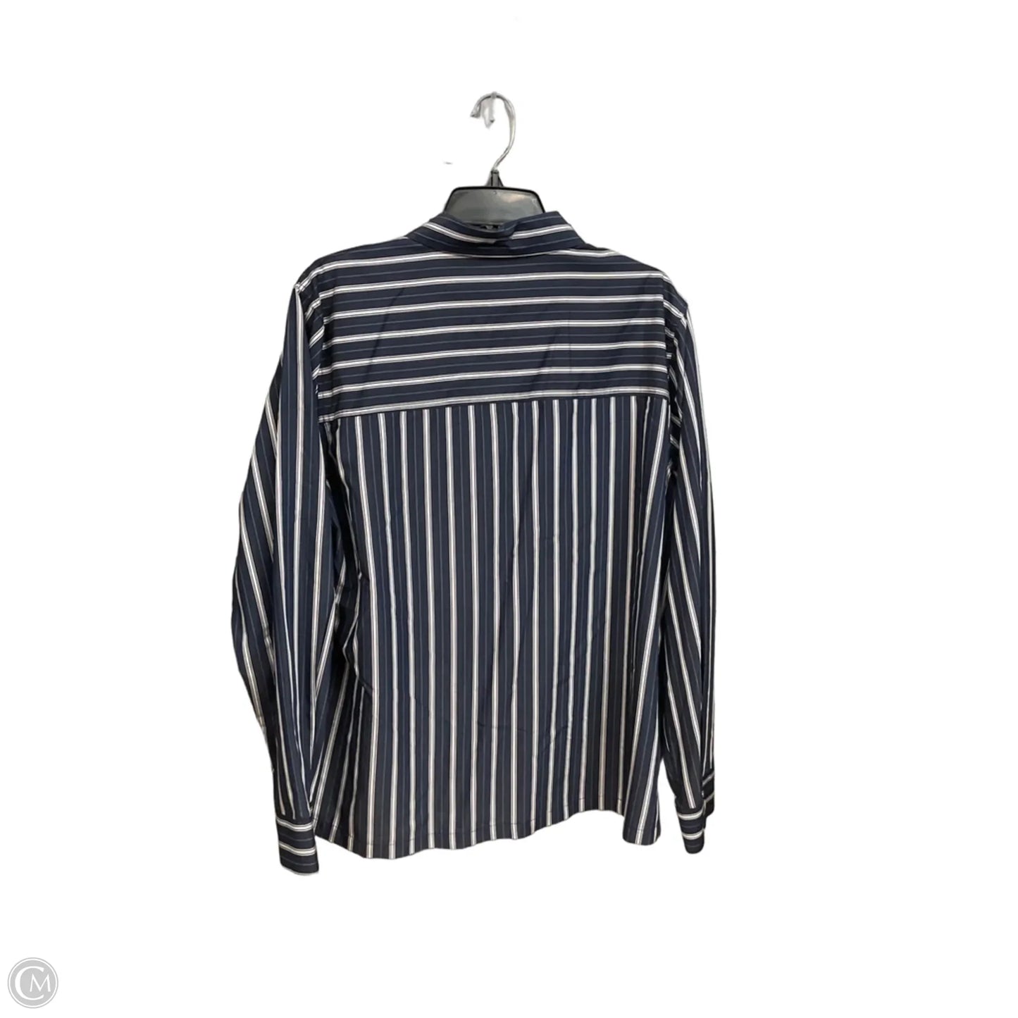 Top Long Sleeve By Z Supply In Striped Pattern, Size: M