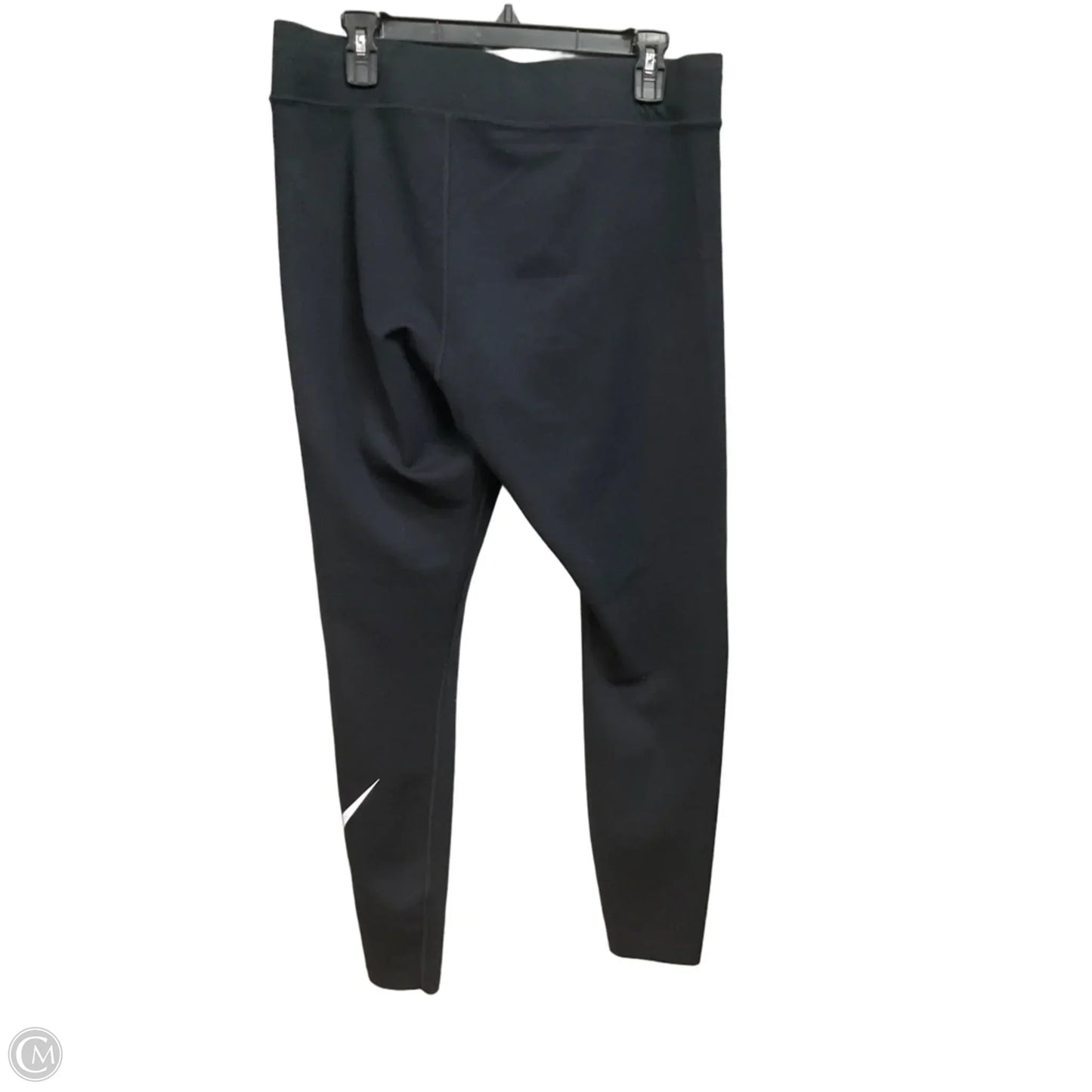 Athletic Leggings By Nike Apparel In Black, Size: L