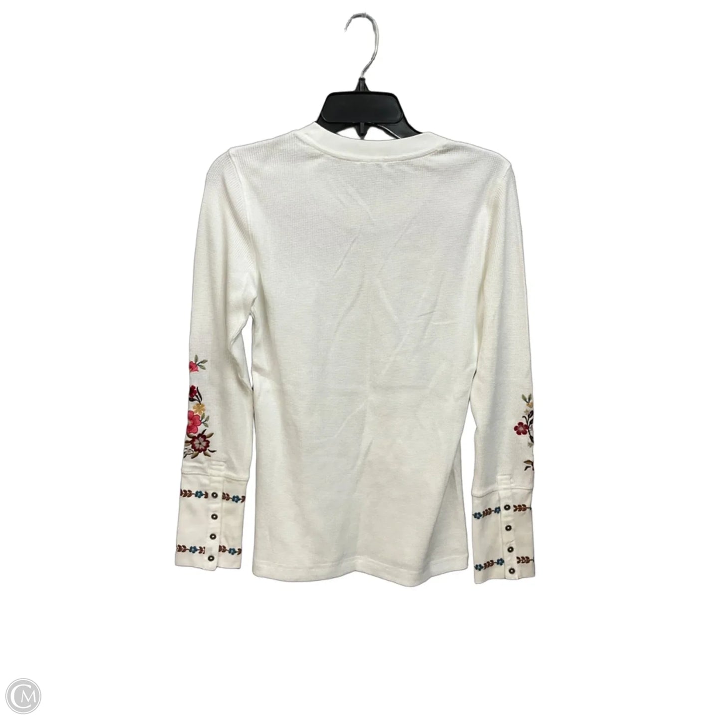 Top Long Sleeve By Sundance In Floral Print, Size: S