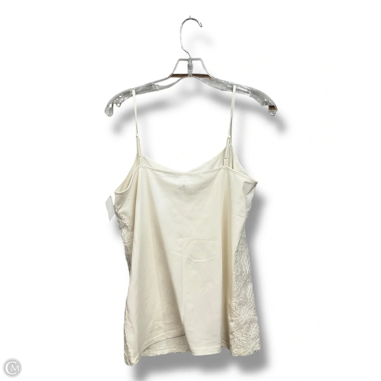 Top Cami By Ann Taylor In Cream, Size: L