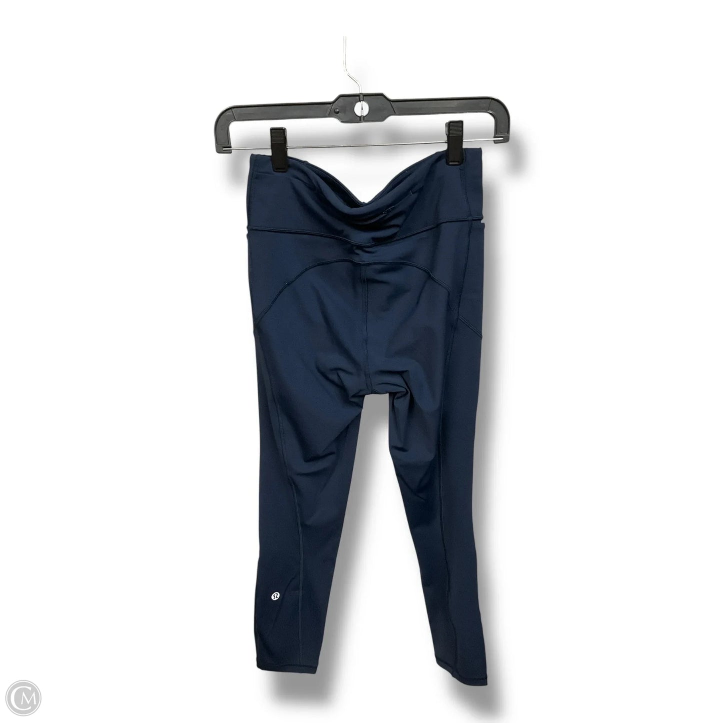 Athletic Capris By Lululemon In Navy, Size: S