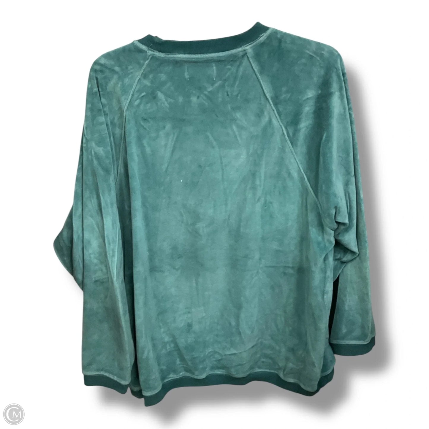 Top Long Sleeve By Aerie In Teal, Size: Xs