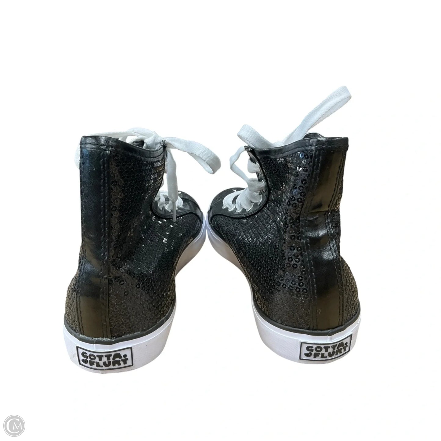 Shoes Sneakers By Clothes Mentor In Black, Size: 9