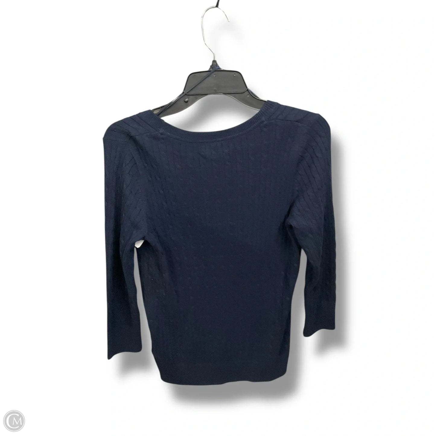 Sweater By Jones New York In Navy, Size: M