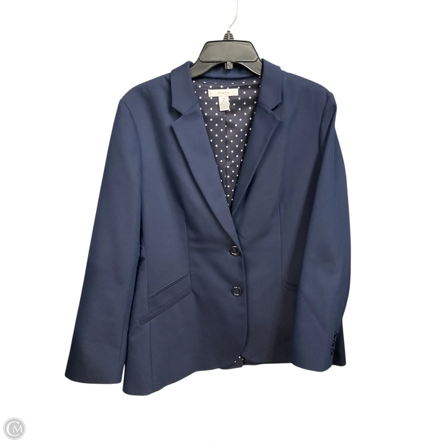 Blazer By Chicos In Navy, Size: L