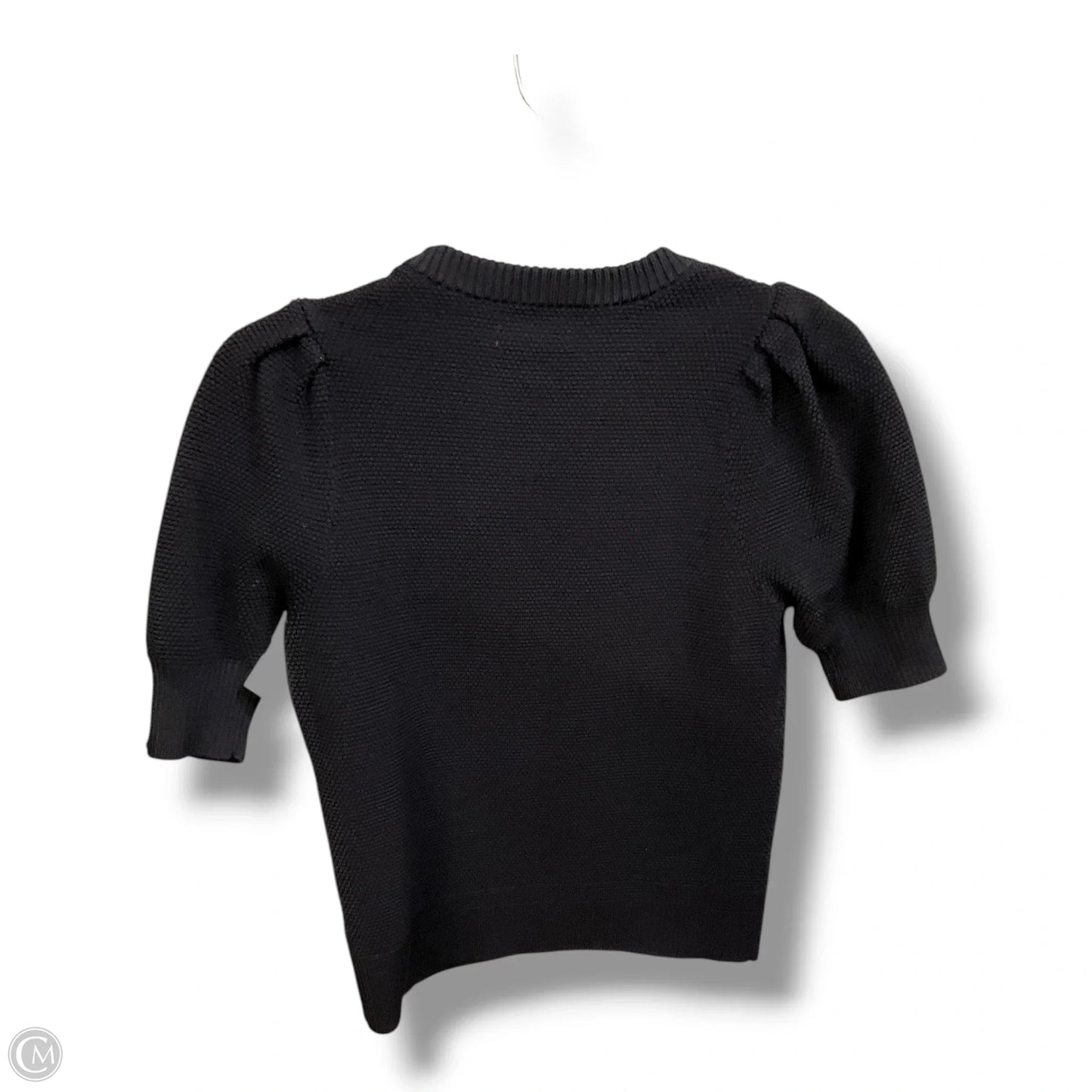 Top Short Sleeve By Nine West Apparel In Black, Size: Xs