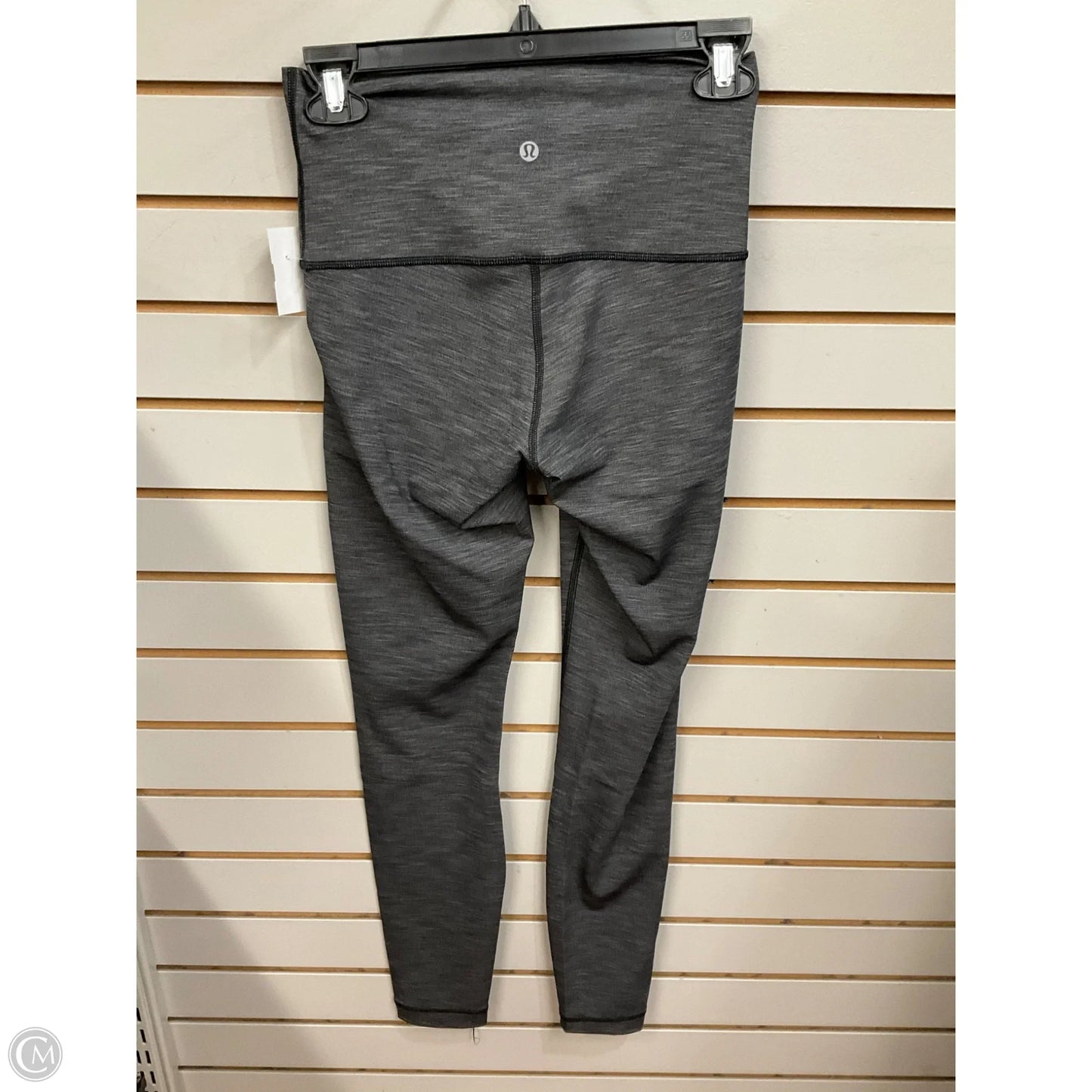Athletic Leggings By Lululemon In Grey, Size: S
