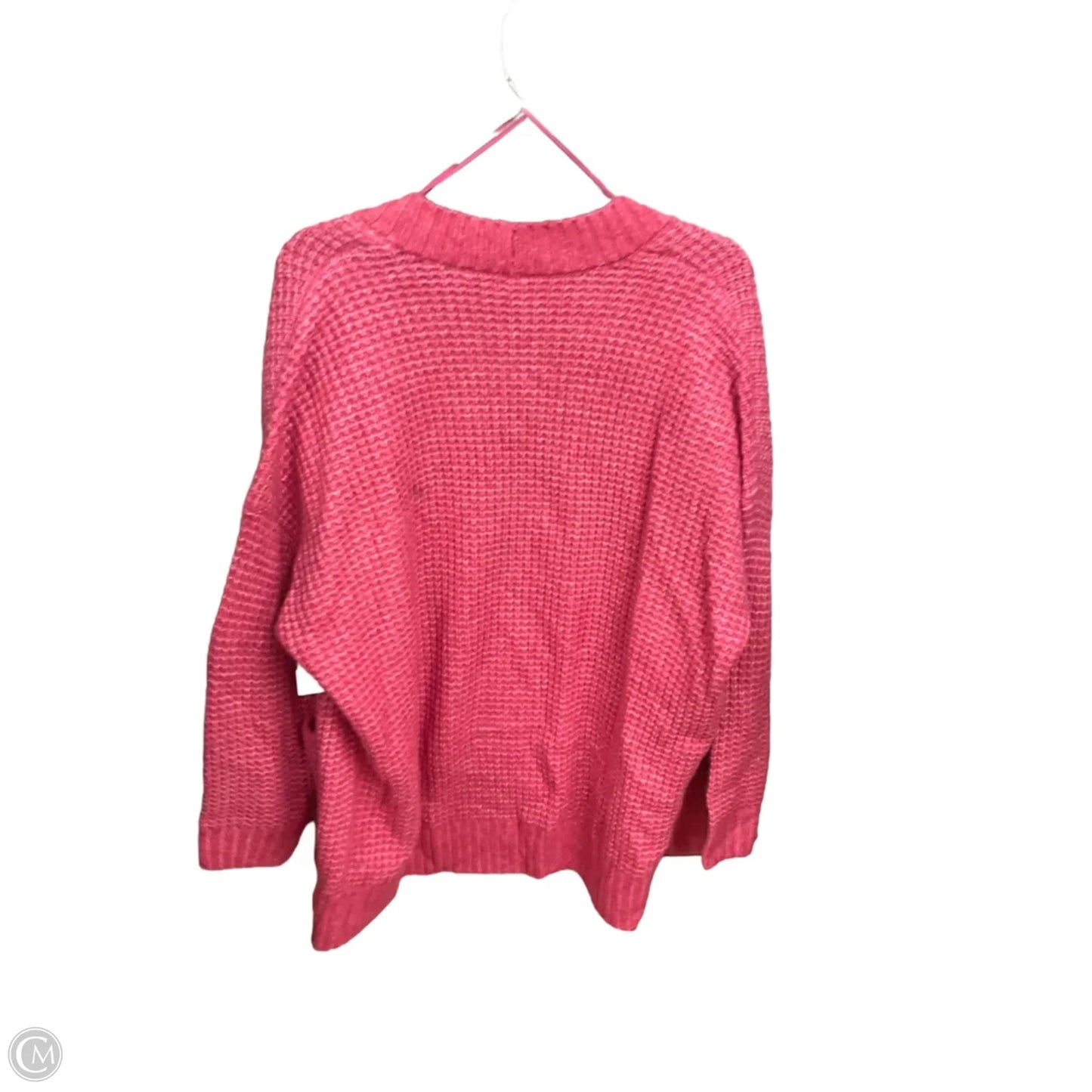 Cardigan By American Eagle In Pink, Size: M