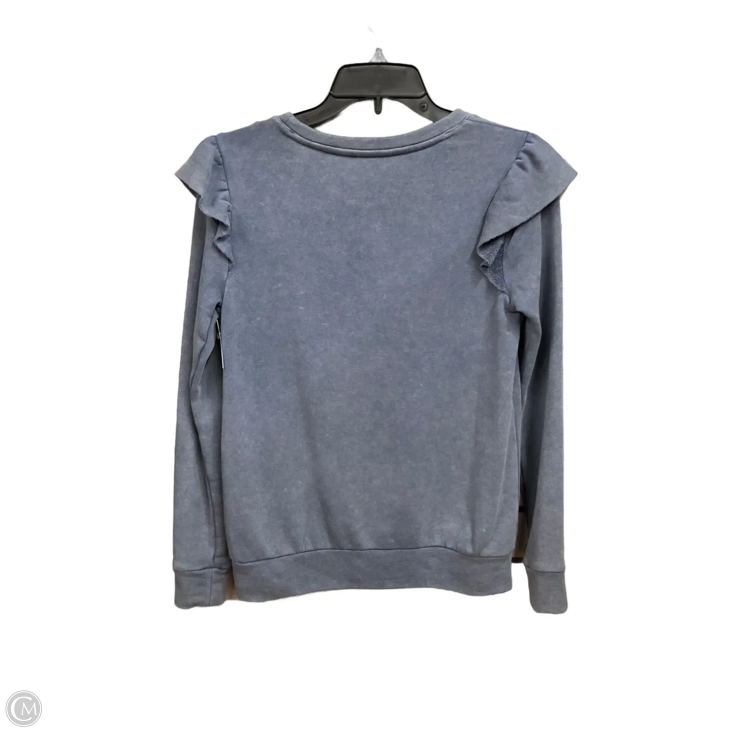 Top Long Sleeve By Lc Lauren Conrad In Blue, Size: Xs