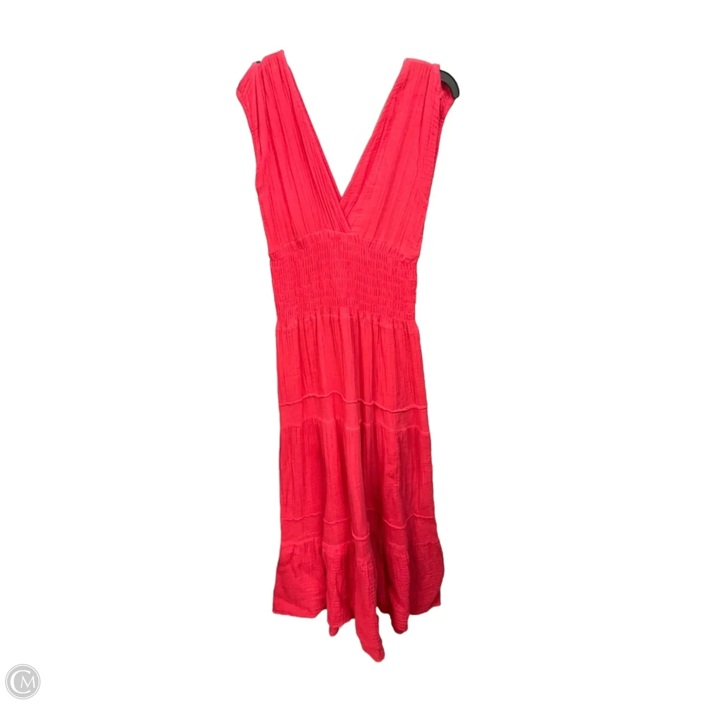 Dress Casual Midi By Clothes Mentor In Pink, Size: Xs