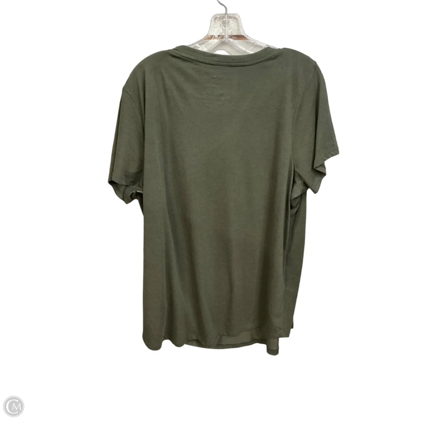Top Short Sleeve Basic By Torrid In Green, Size: 3x