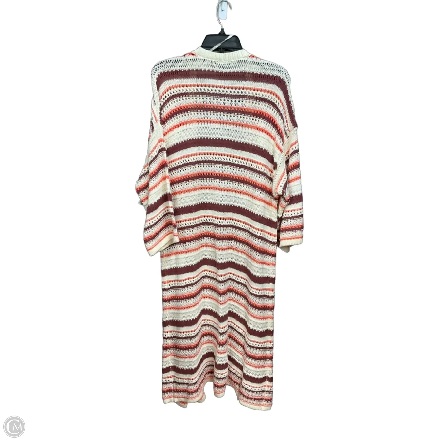 Cardigan By Torrid In Striped Pattern, Size: 2x