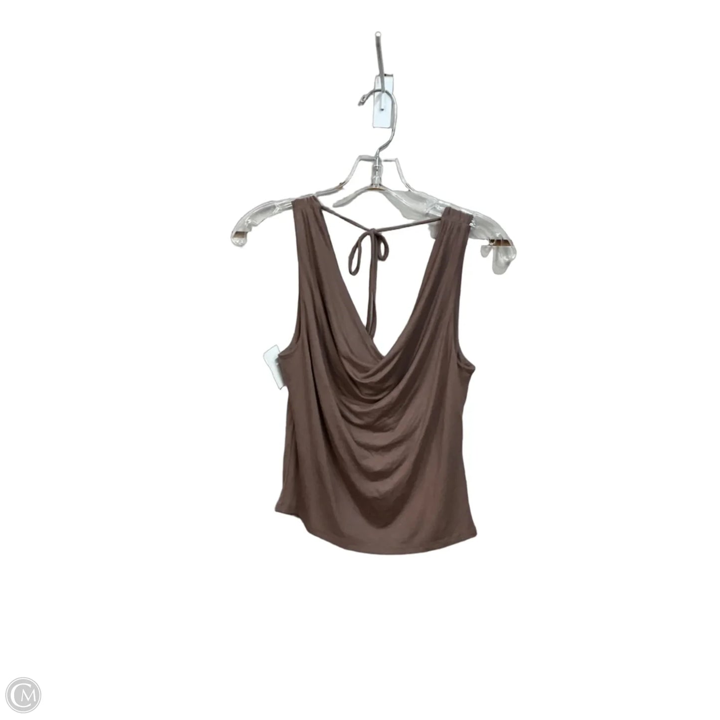 Tank Top By Gaze In Brown, Size: Xs