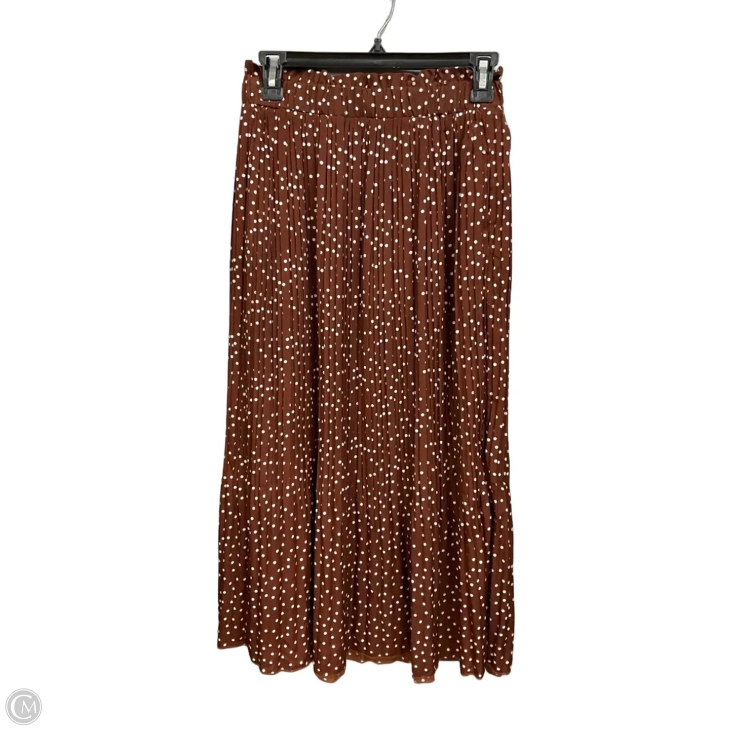 Skirt Maxi By Exlura In Brown, Size: 8