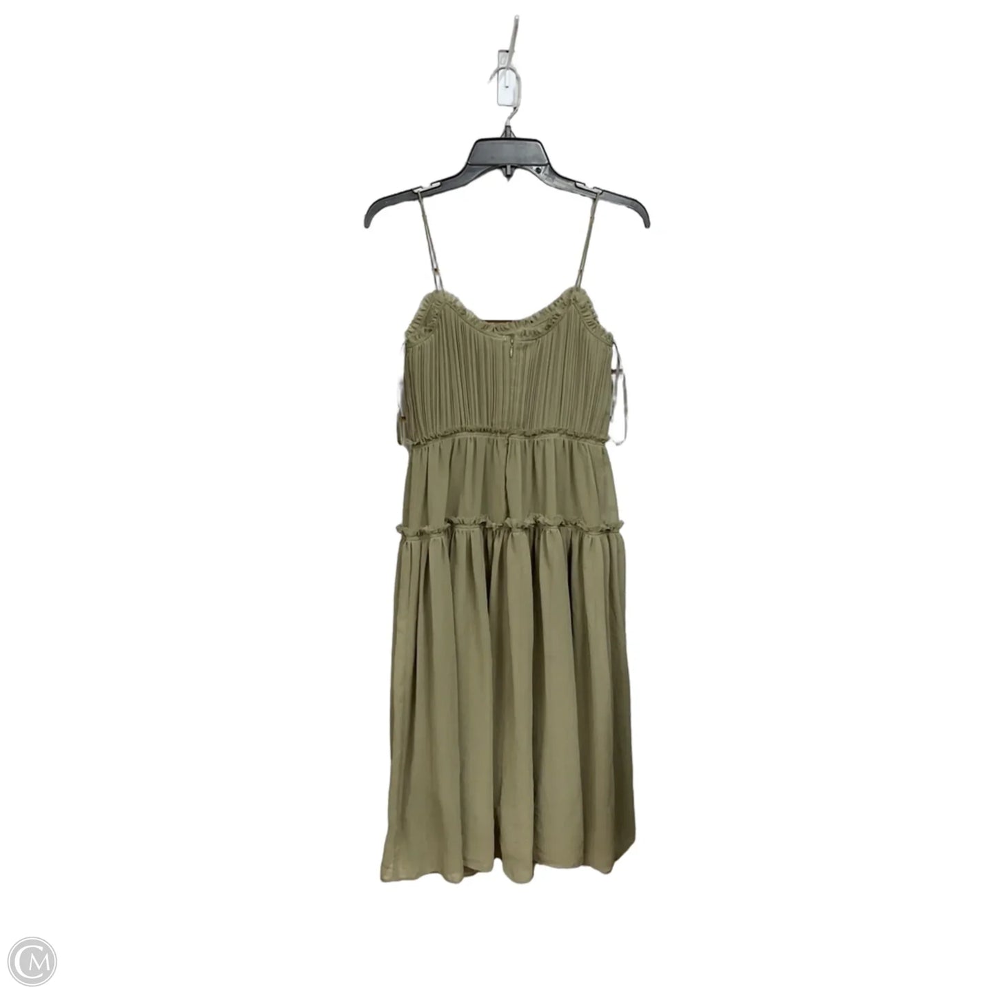 Dress Casual Maxi By Banana Republic In Green, Size: Xs