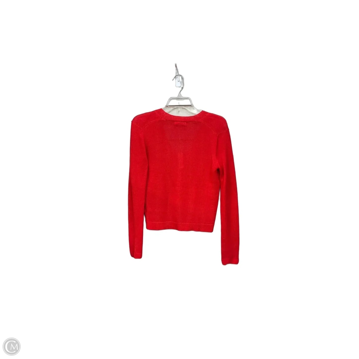 Cardigan By Max Studio In Red, Size: Xs