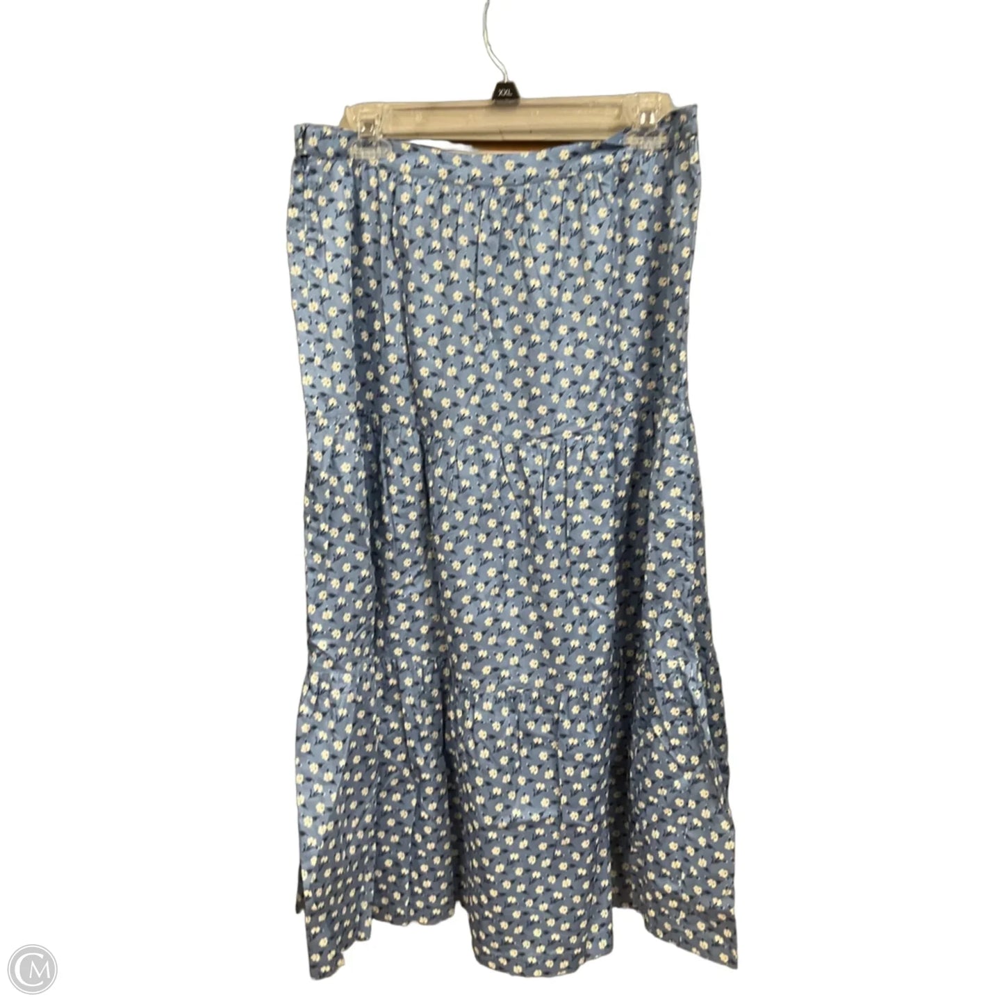 Skirt Maxi By Clothes Mentor In Blue, Size: 10