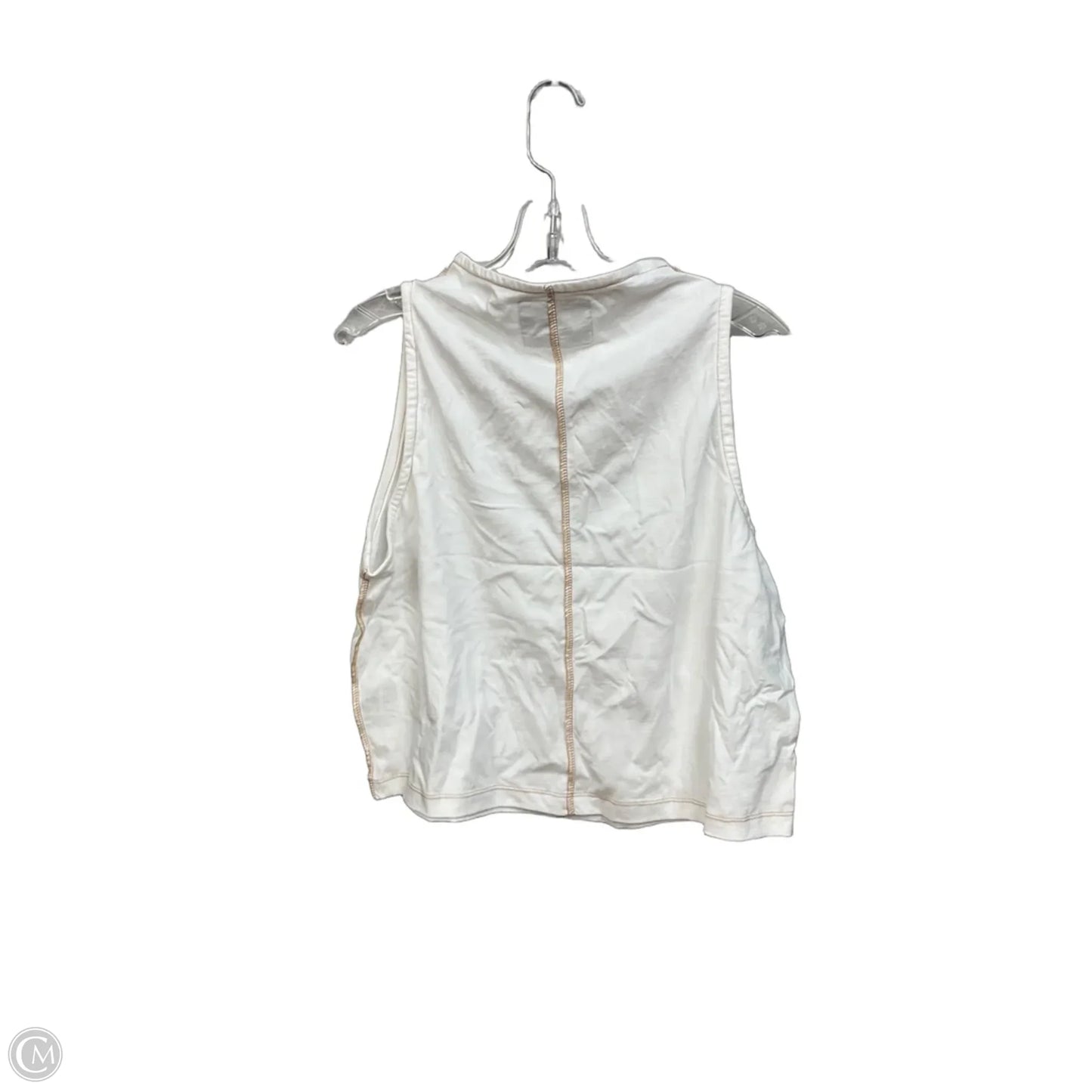 Top Sleeveless By Clothes Mentor In White, Size: Xl