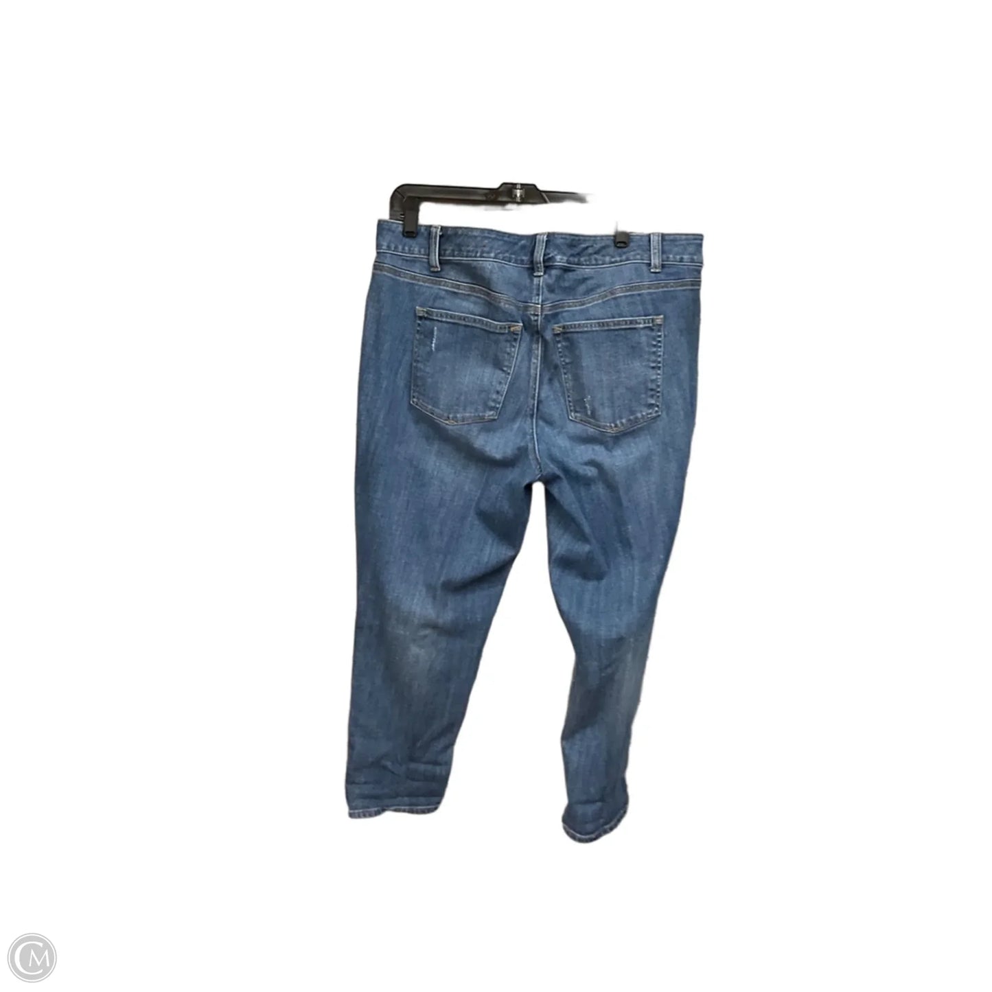 Jeans Boyfriend By Talbots In Blue Denim, Size: 16