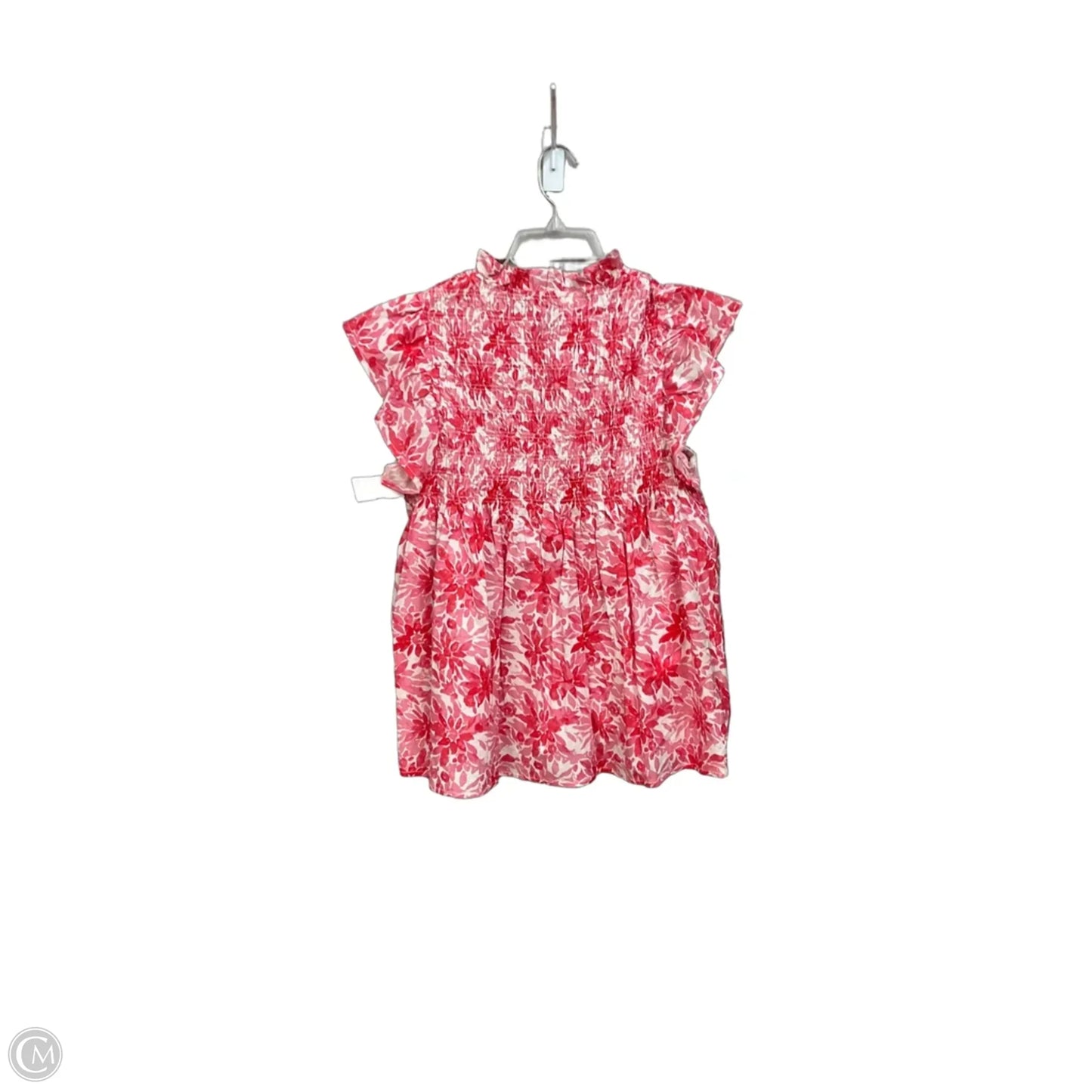 Blouse Sleeveless By Cmb In Pink, Size: S