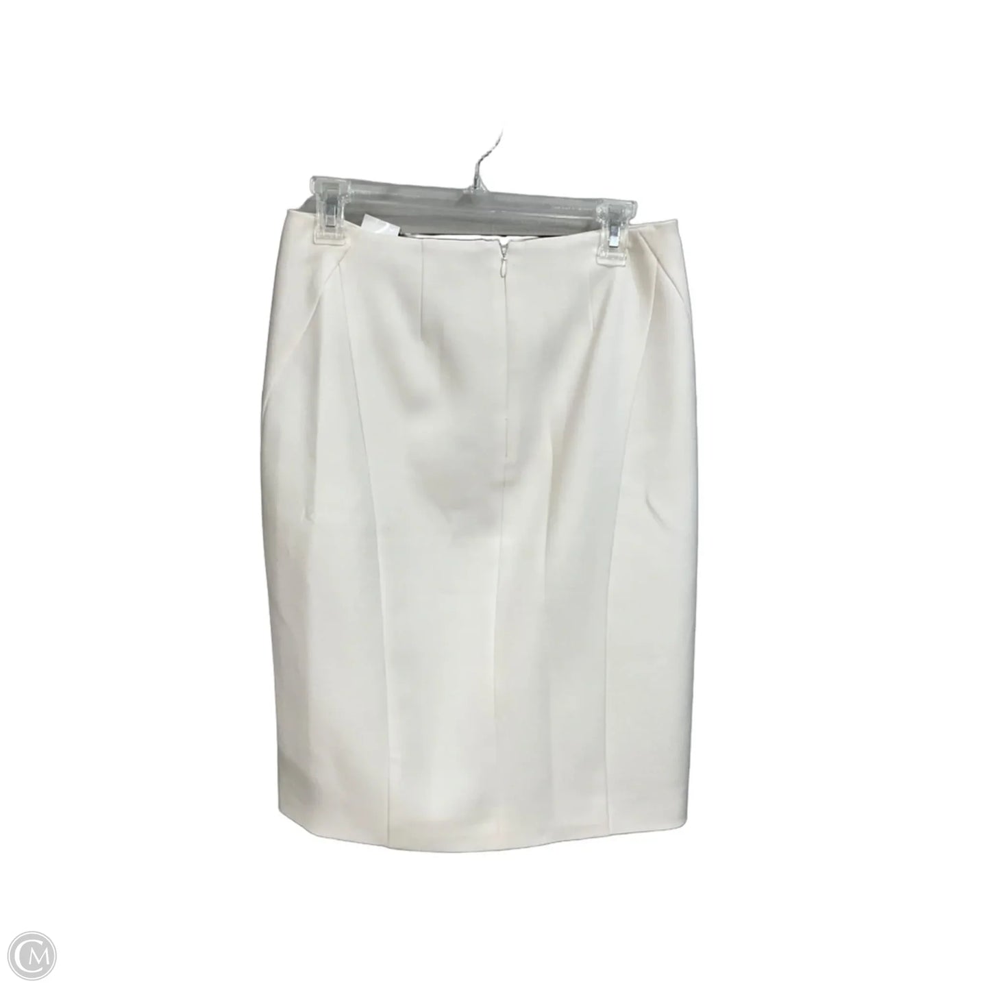 Skirt Midi By White House Black Market In White, Size: 8