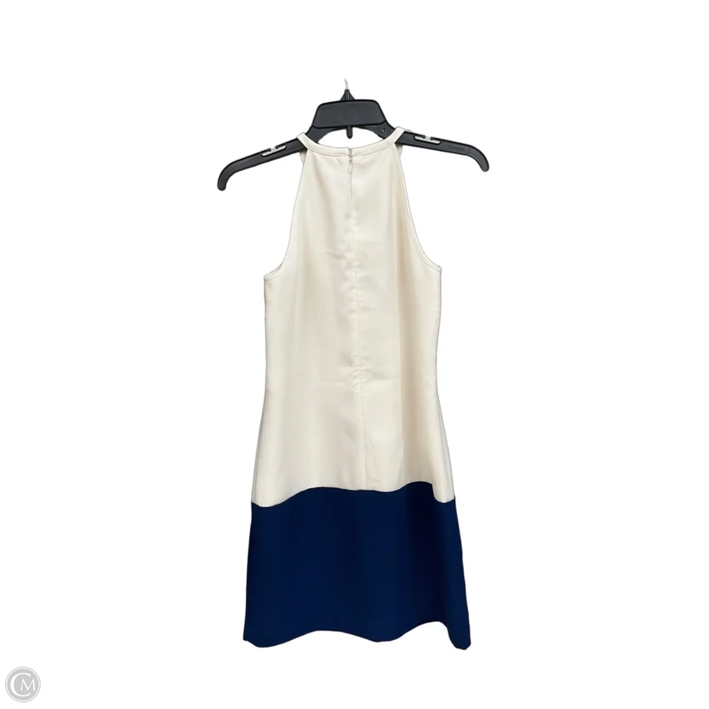 Dress Casual Short By Banana Republic In Blue & Cream, Size: Xsp