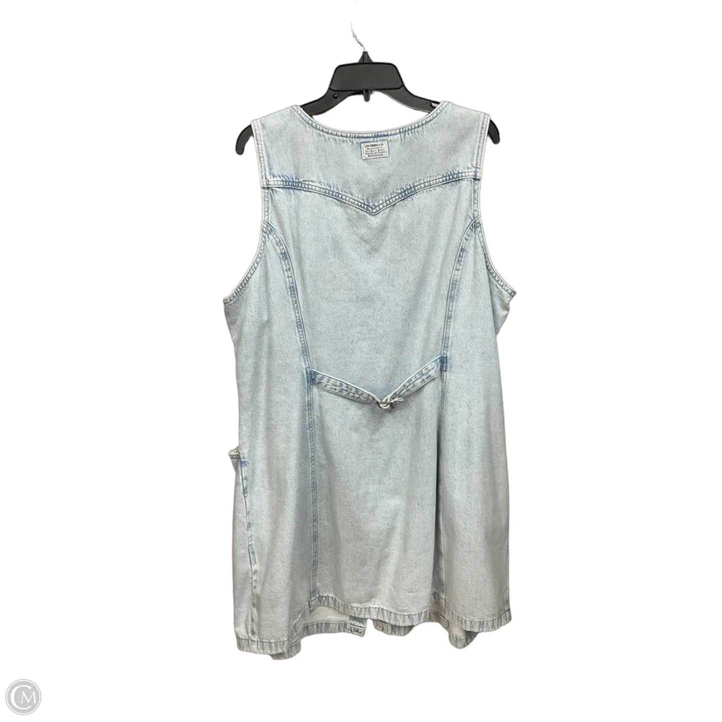 Dress Casual Short By Levis In Blue Denim, Size: 3x