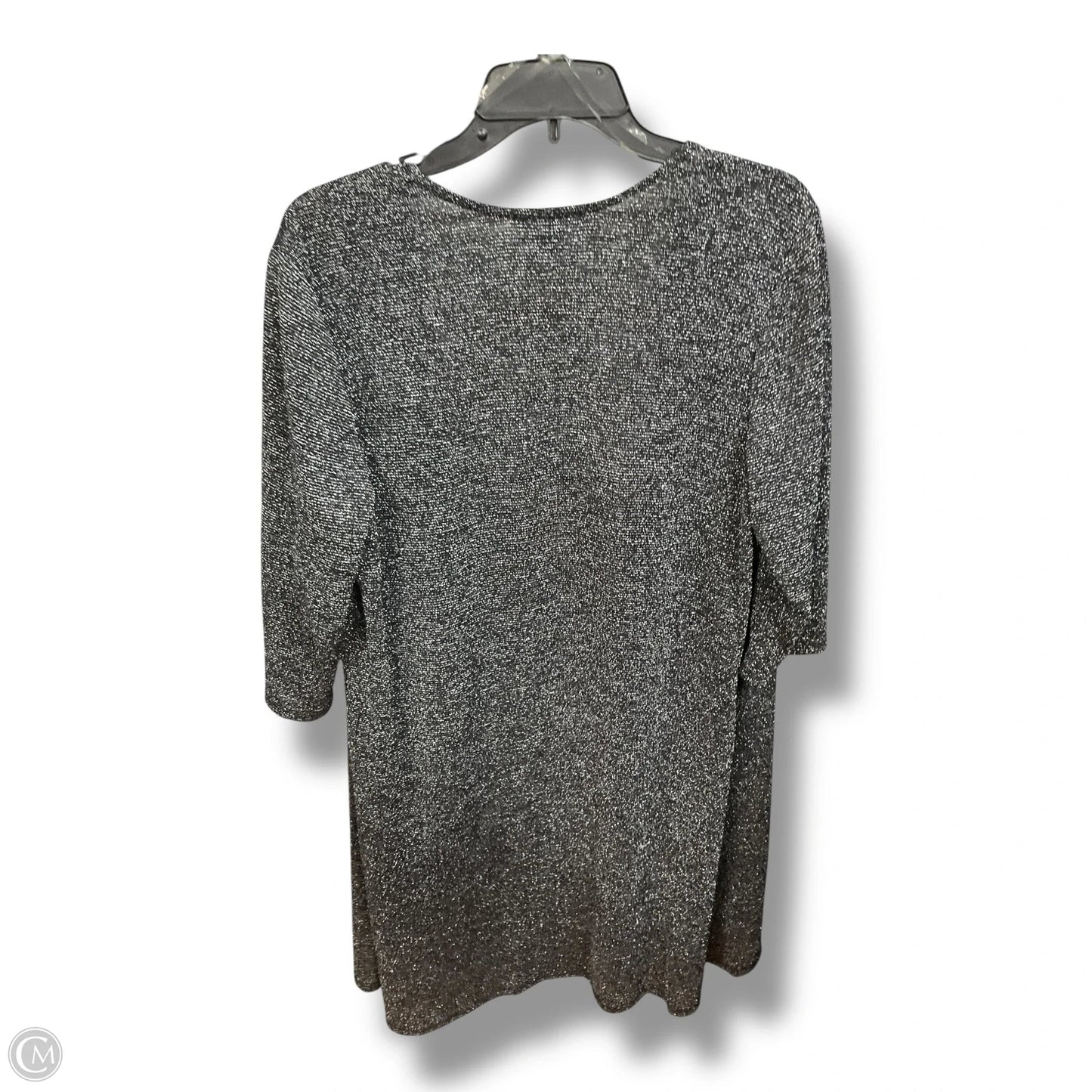 Cardigan By Roz And Ali In Black, Size: 1x