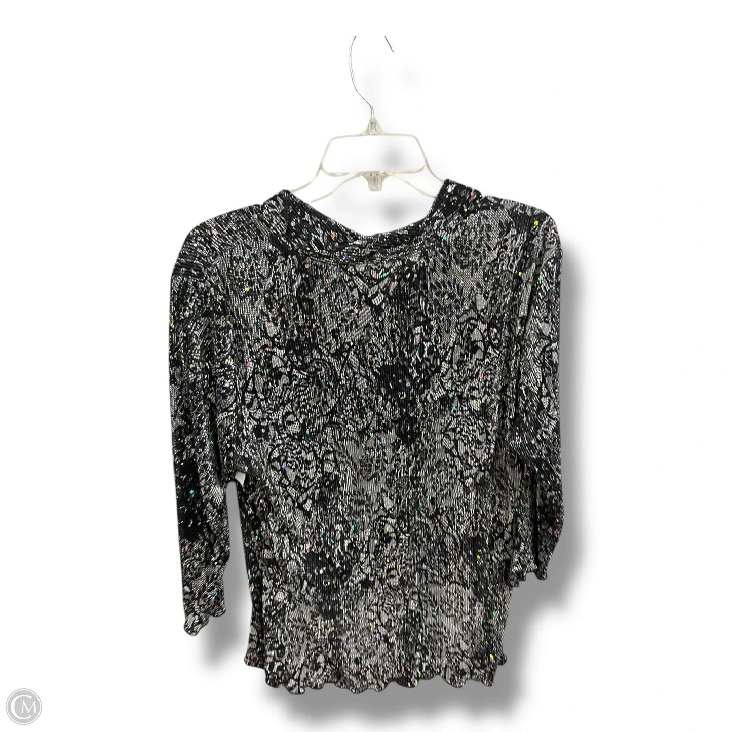 Top Long Sleeve By Christopher And Banks In Black, Size: Xl