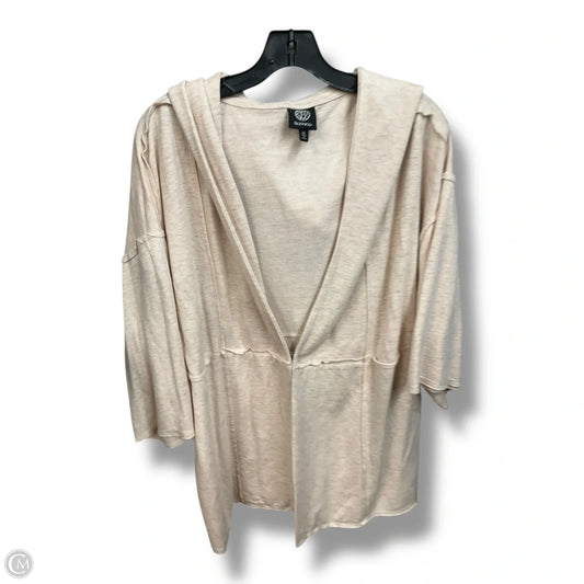 Cardigan By Bobeau In Tan, Size: Xl