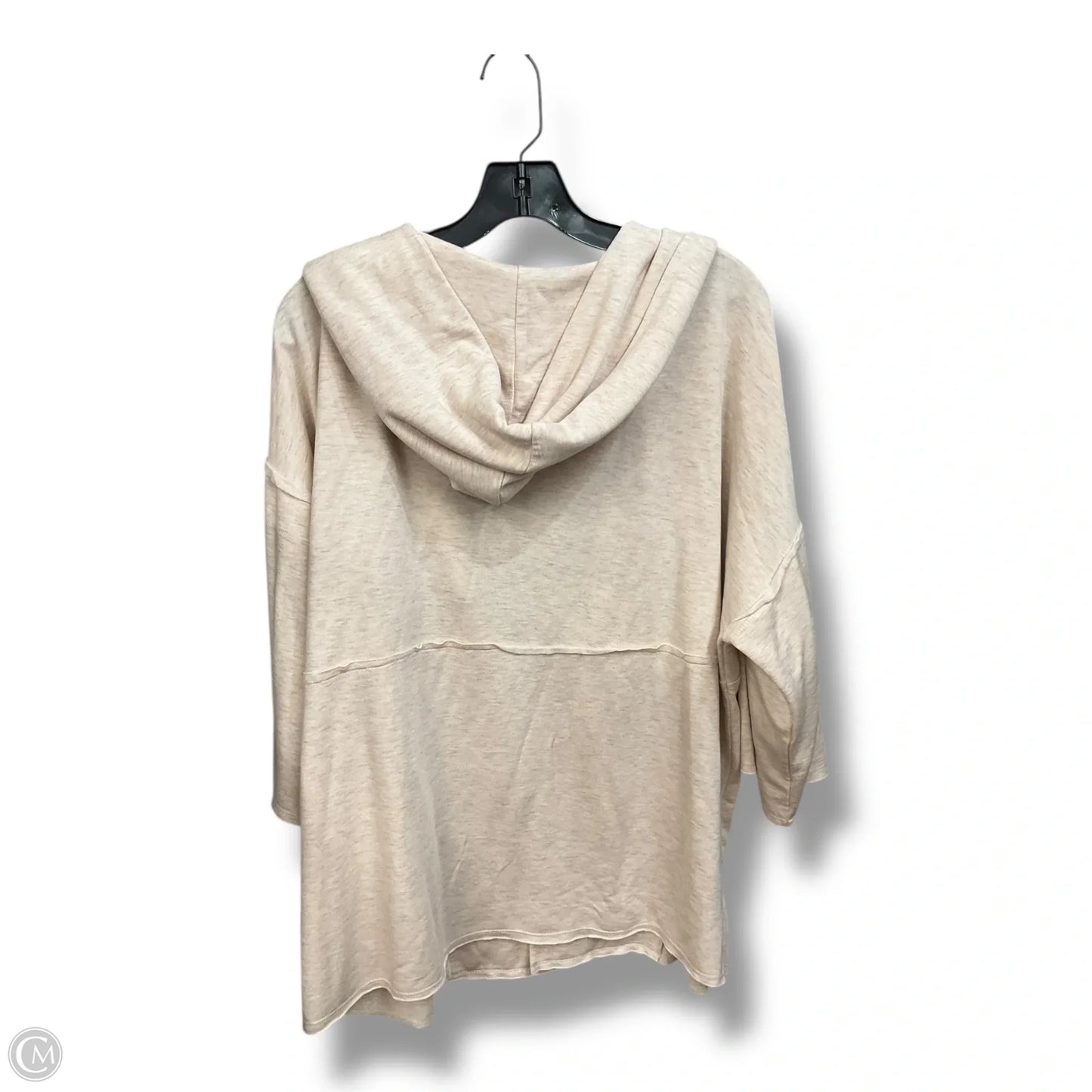 Cardigan By Bobeau In Tan, Size: Xl
