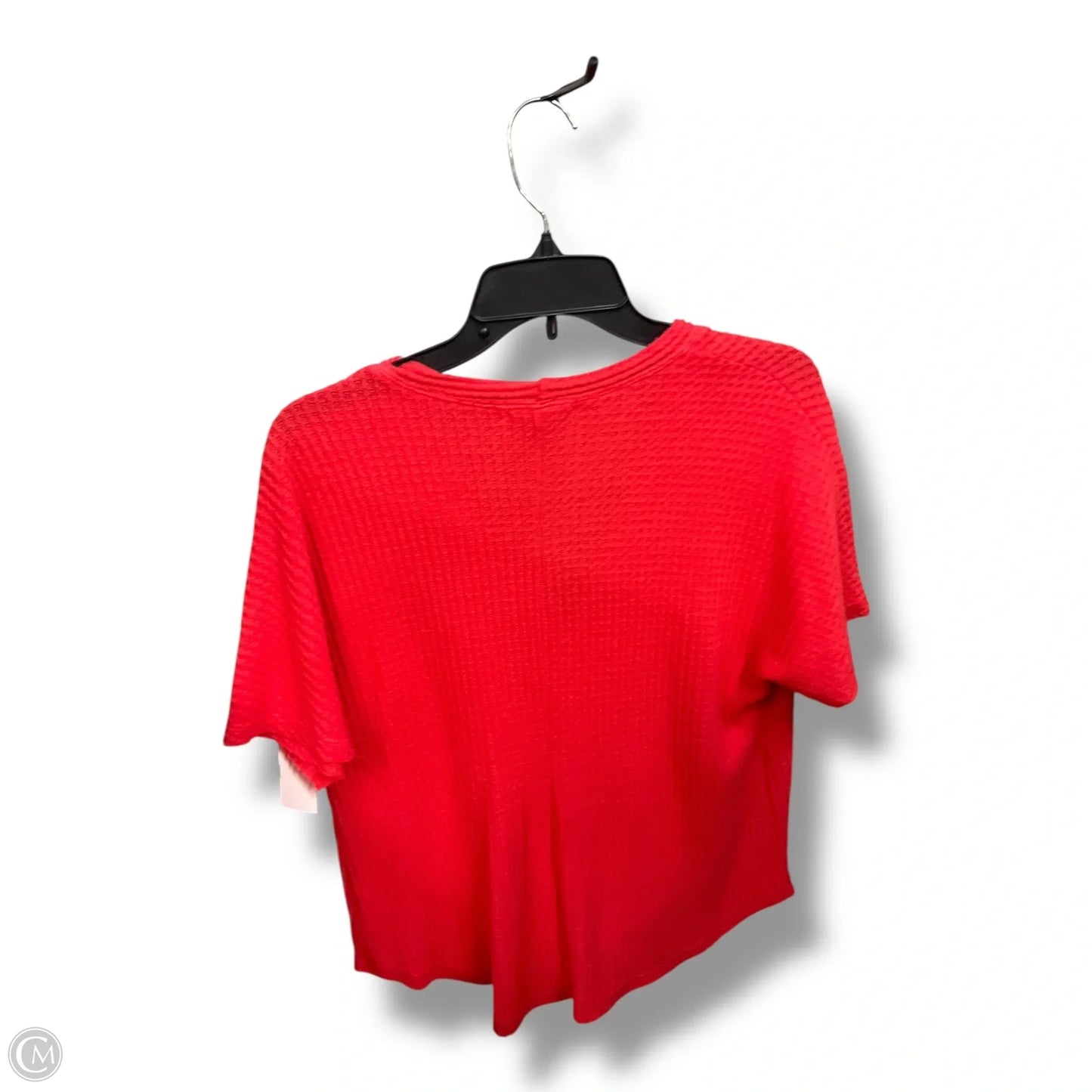 Top Short Sleeve By Socialite In Coral, Size: S