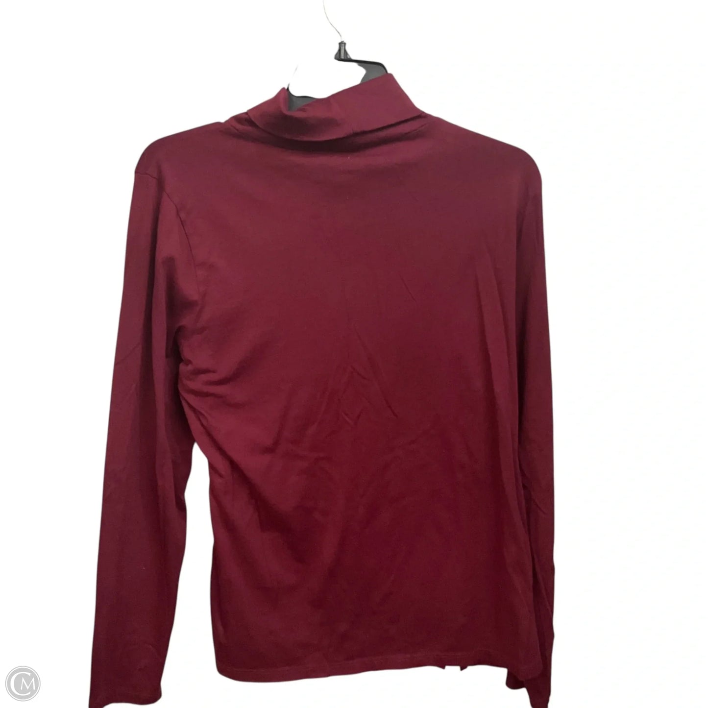 Top Long Sleeve By Old Navy In Maroon, Size: Xl