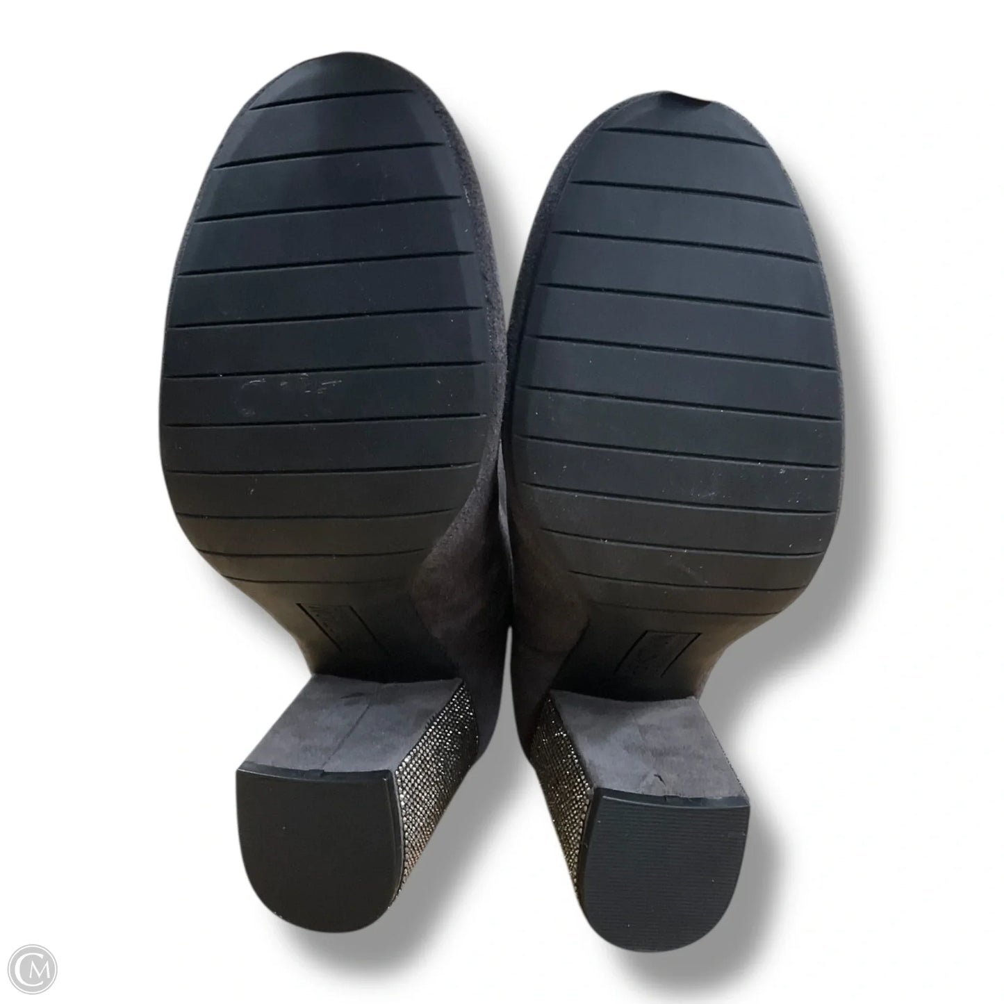 Boots Ankle Heels By Kenneth Cole Reaction In Grey, Size: 7