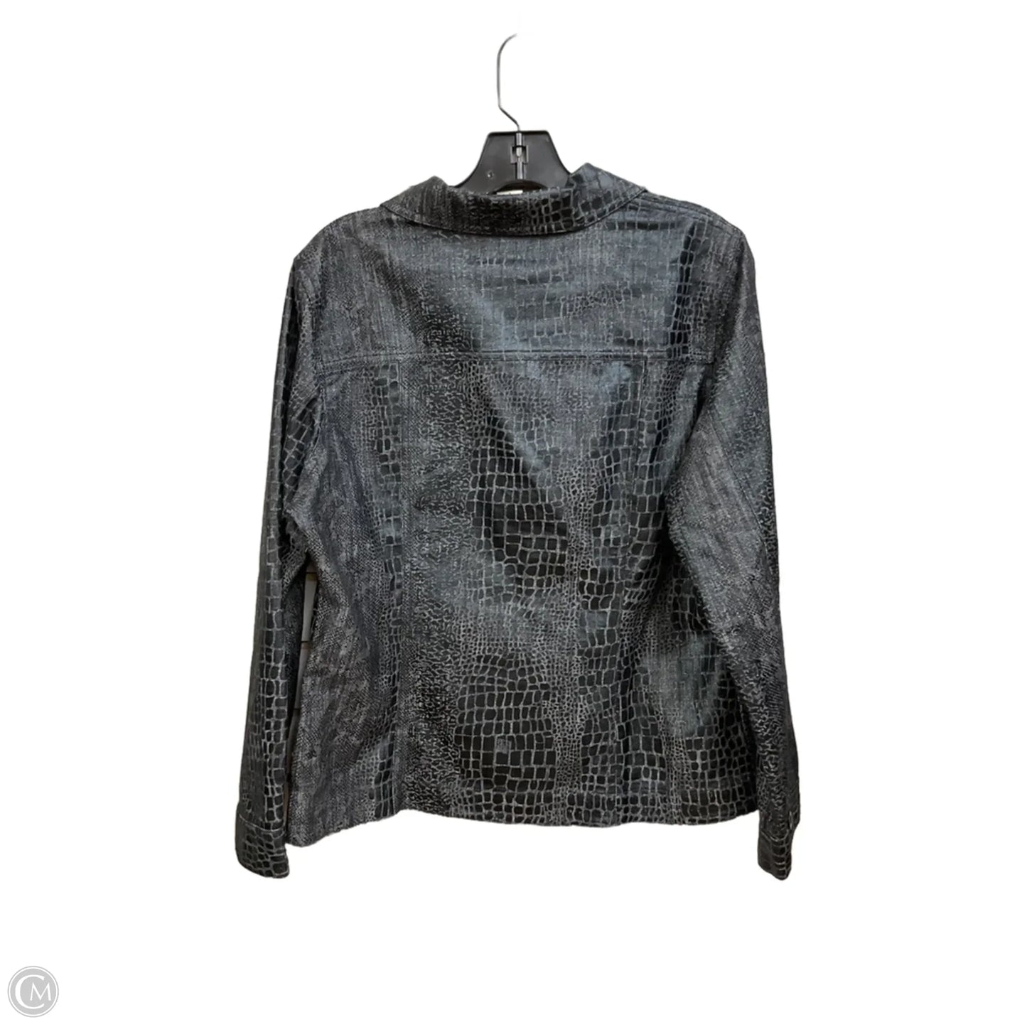 Jacket Other By Bamboo Traders In Snakeskin Print, Size: L