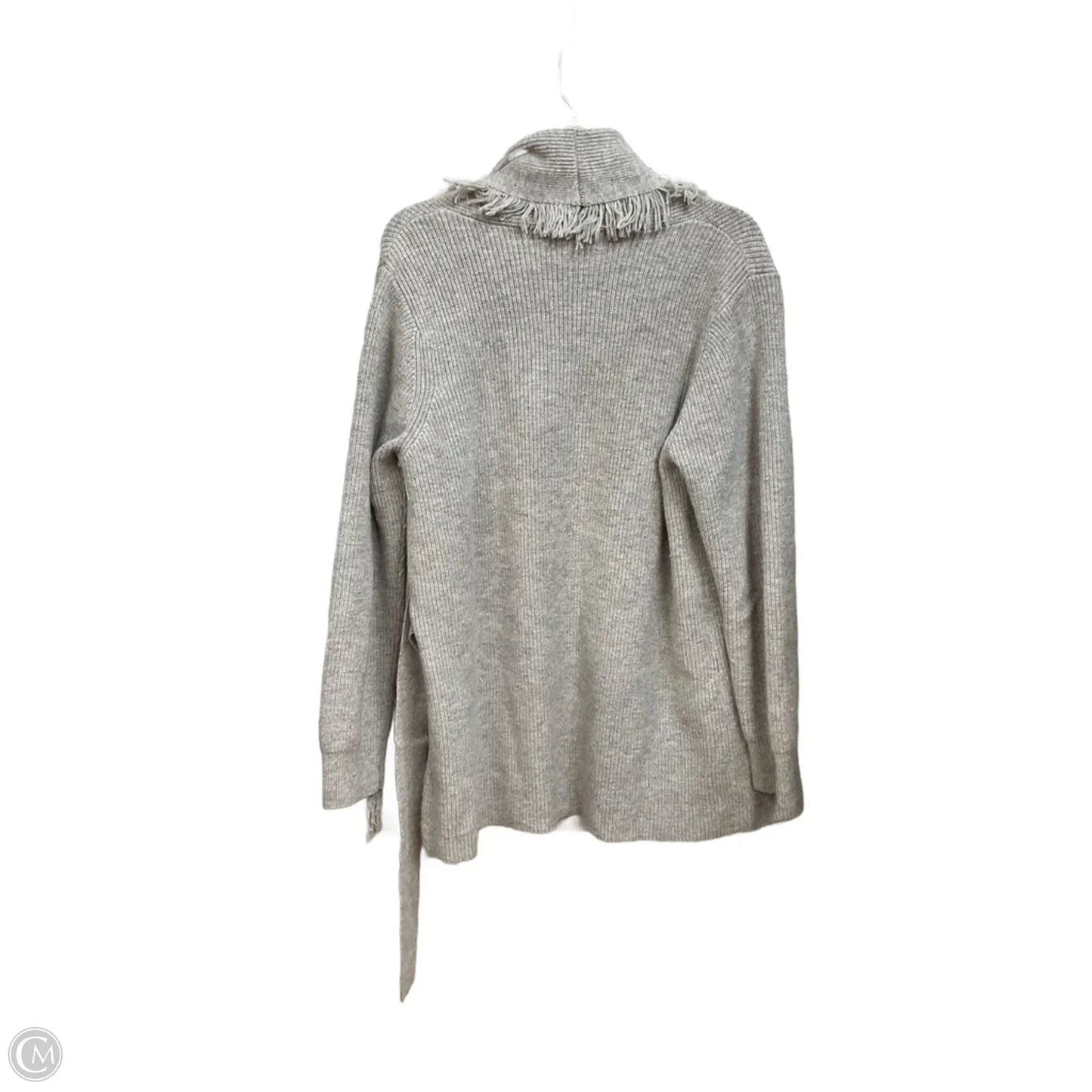 Cardigan Designer By Milly In Grey, Size: L