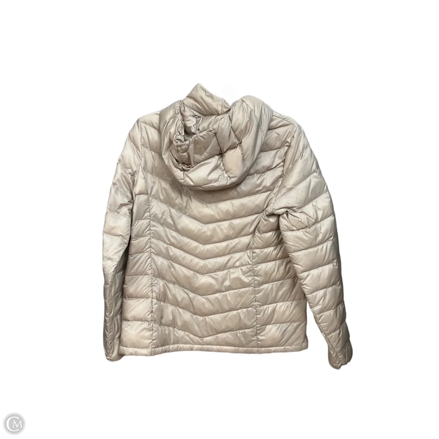 Coat Puffer & Quilted By 32 Degrees In Tan, Size: M
